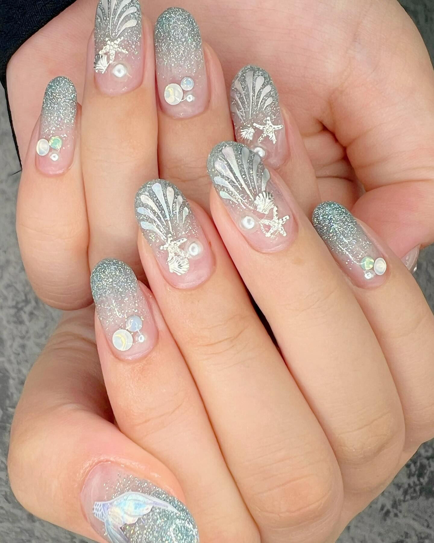 持ち込みデザインをお客様にさせていただきました💅