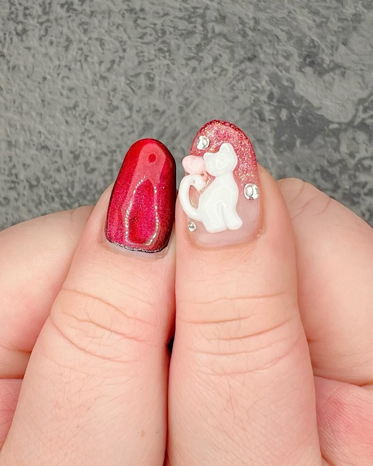お客様の持ち込みデザインを施術させていただきました💅