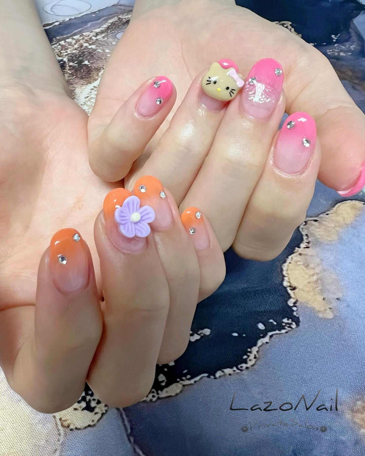 キャラクターネイルをさせていただきました💅