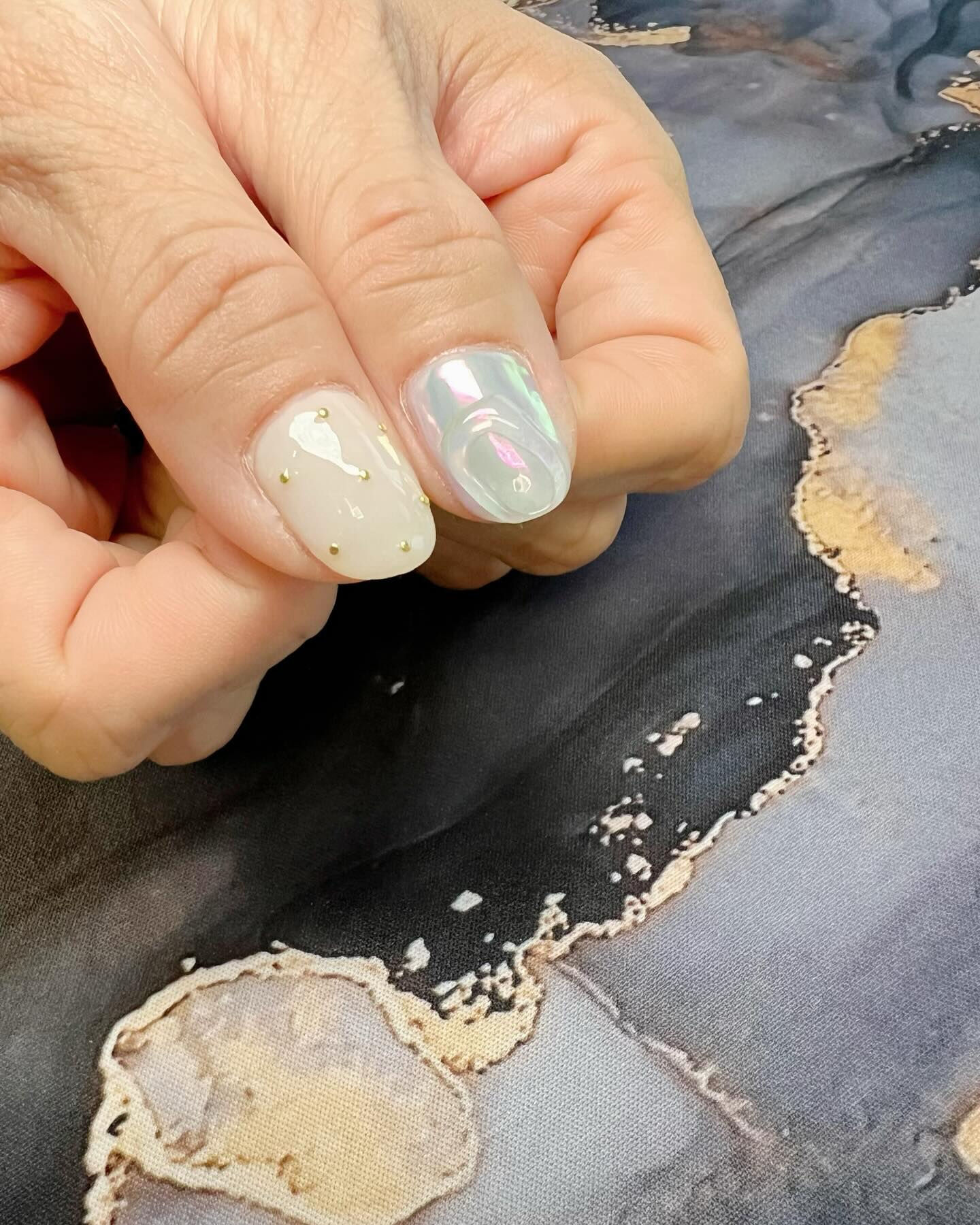 お客様に持ち込みデザインさせていただきました💅