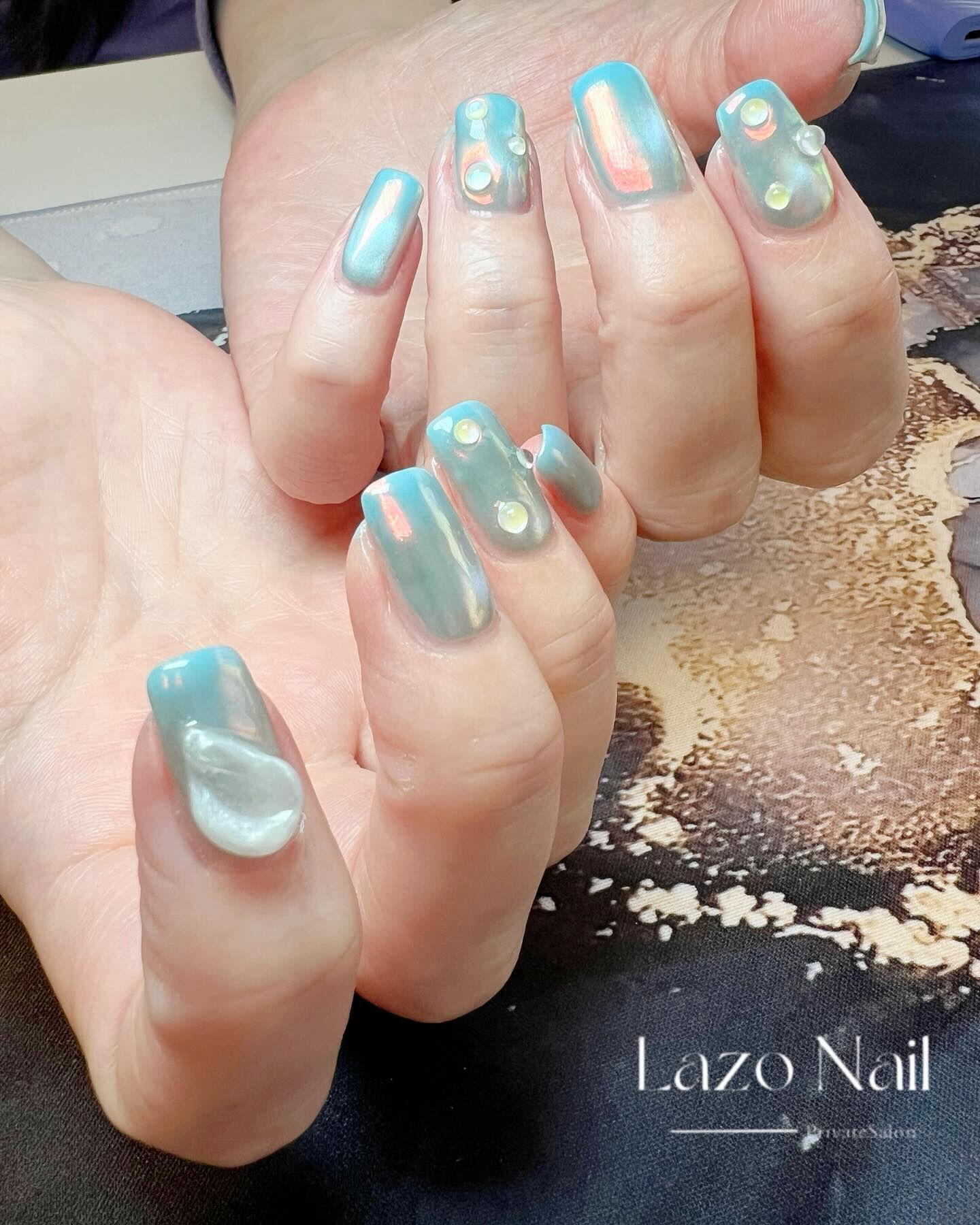 持ち込みデザインをさせていただきました💅