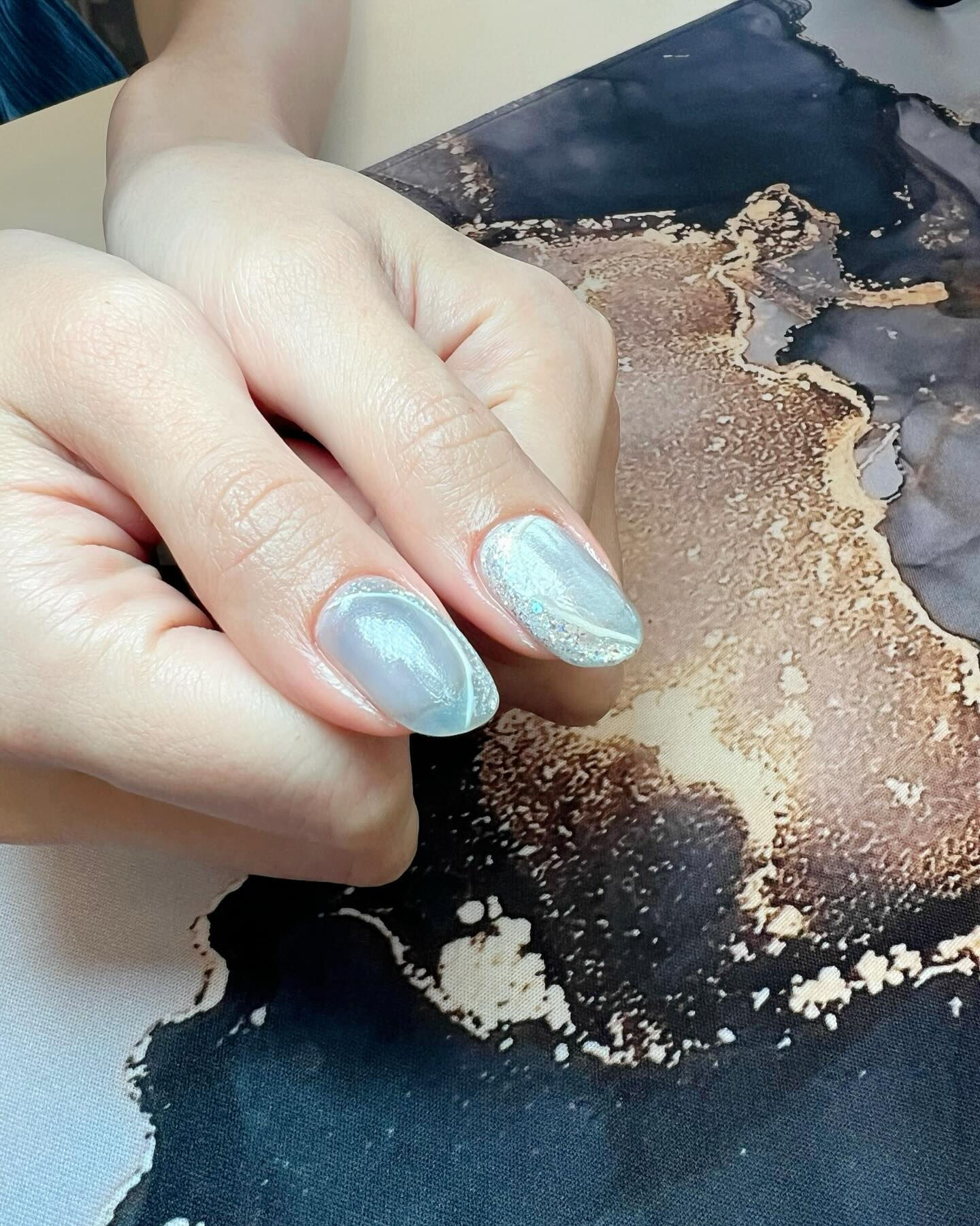 マグネットネイルさせていただきました💅