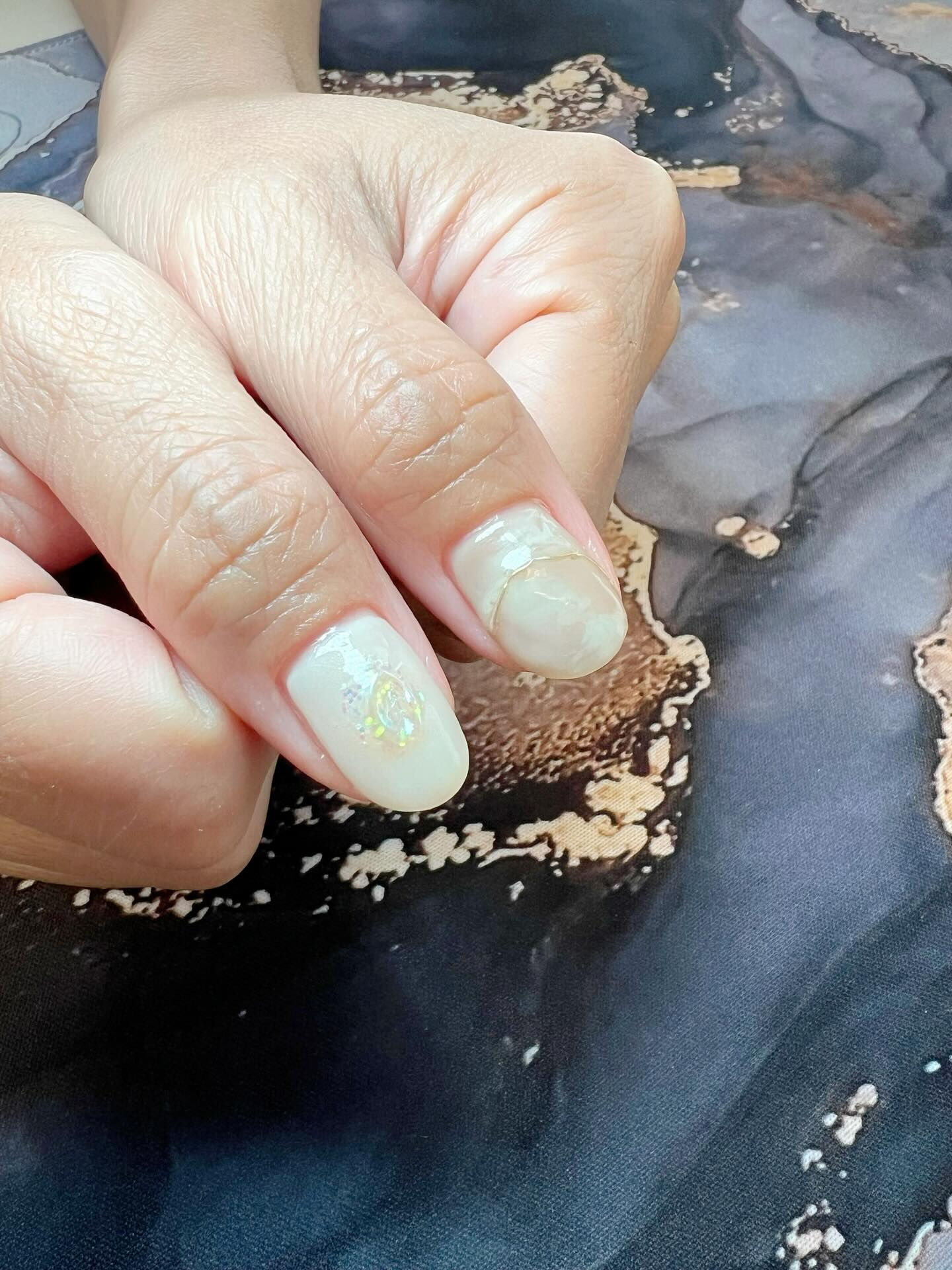 持ち込みデザインネイルさせていただきました💅