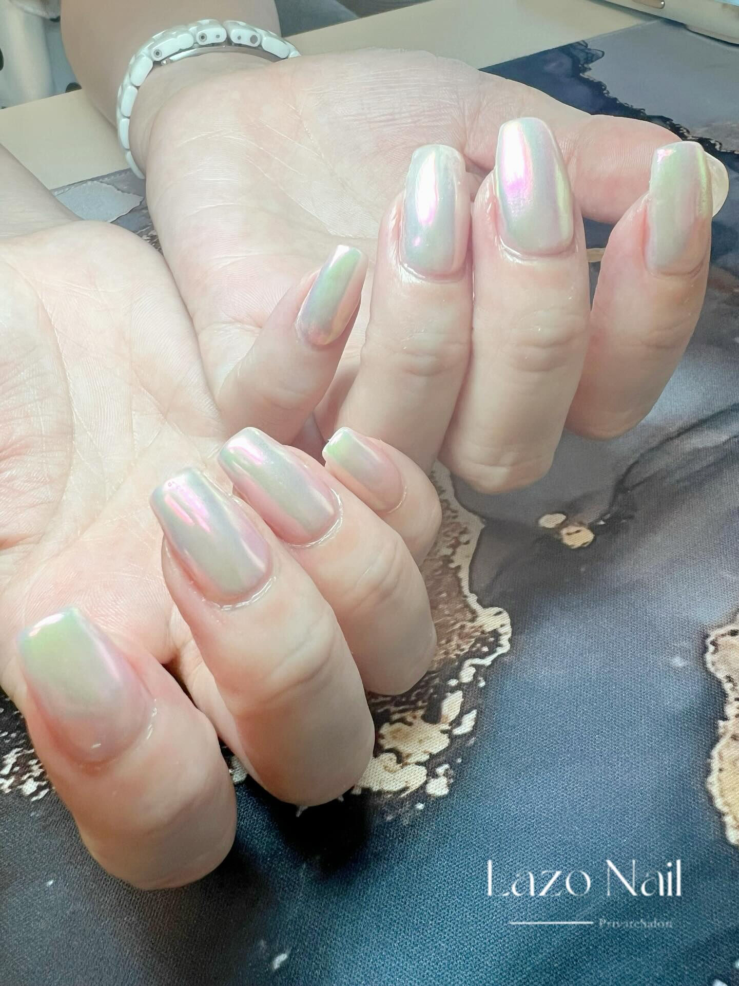 オーロラネイルさせていただきました💅