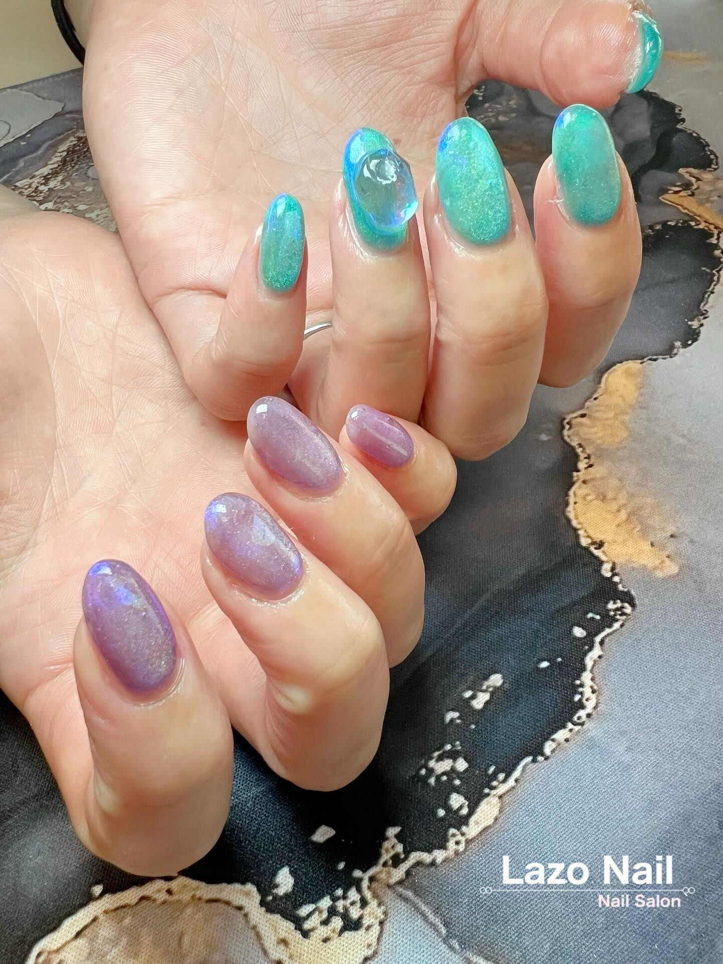 ウルウルネイルさせていただきました💅
