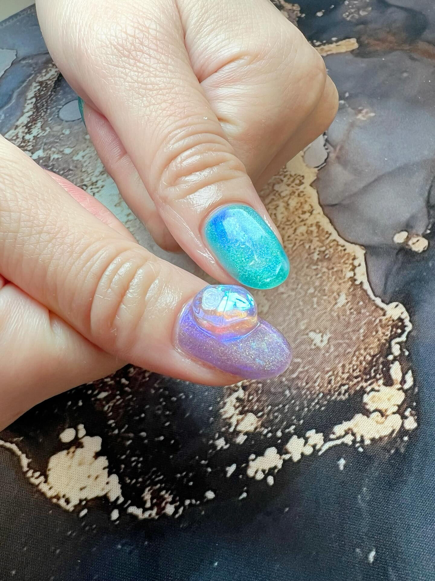 ウルウルネイルさせていただきました💅