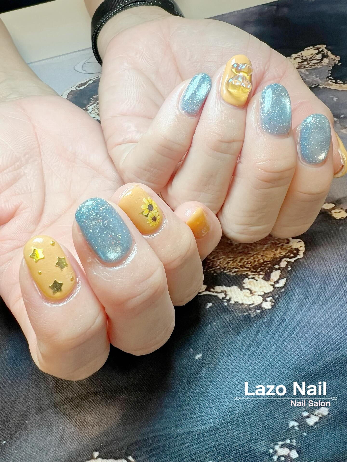 持ち込みデザインネイルさせていただきました💅