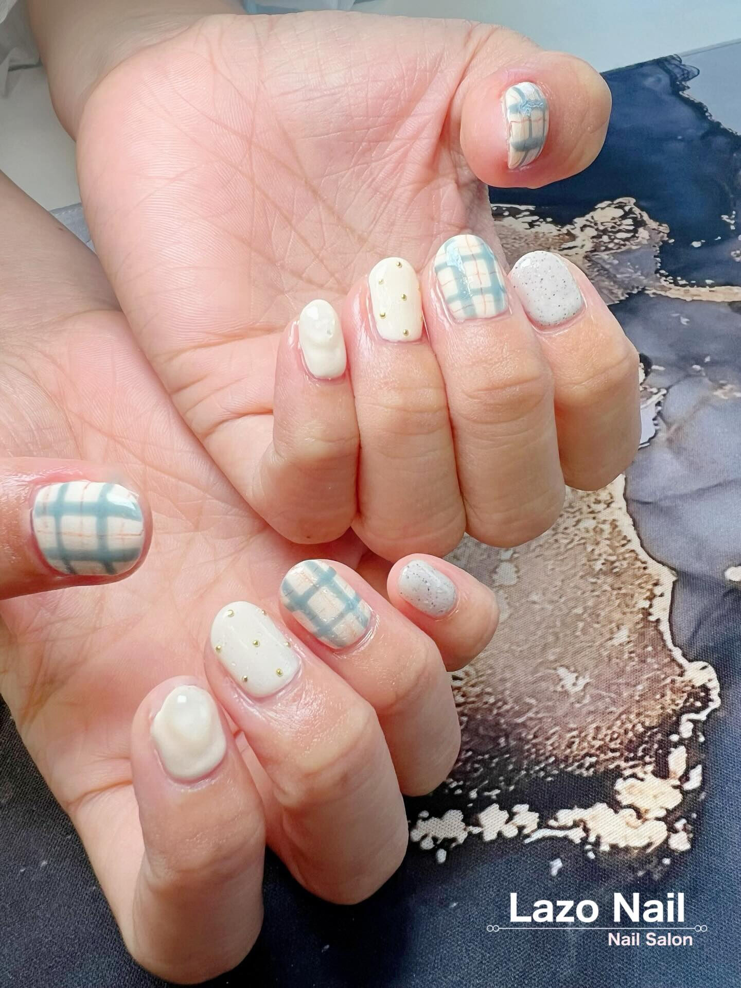 定額ネイルにプラスでartさせていただきました💅