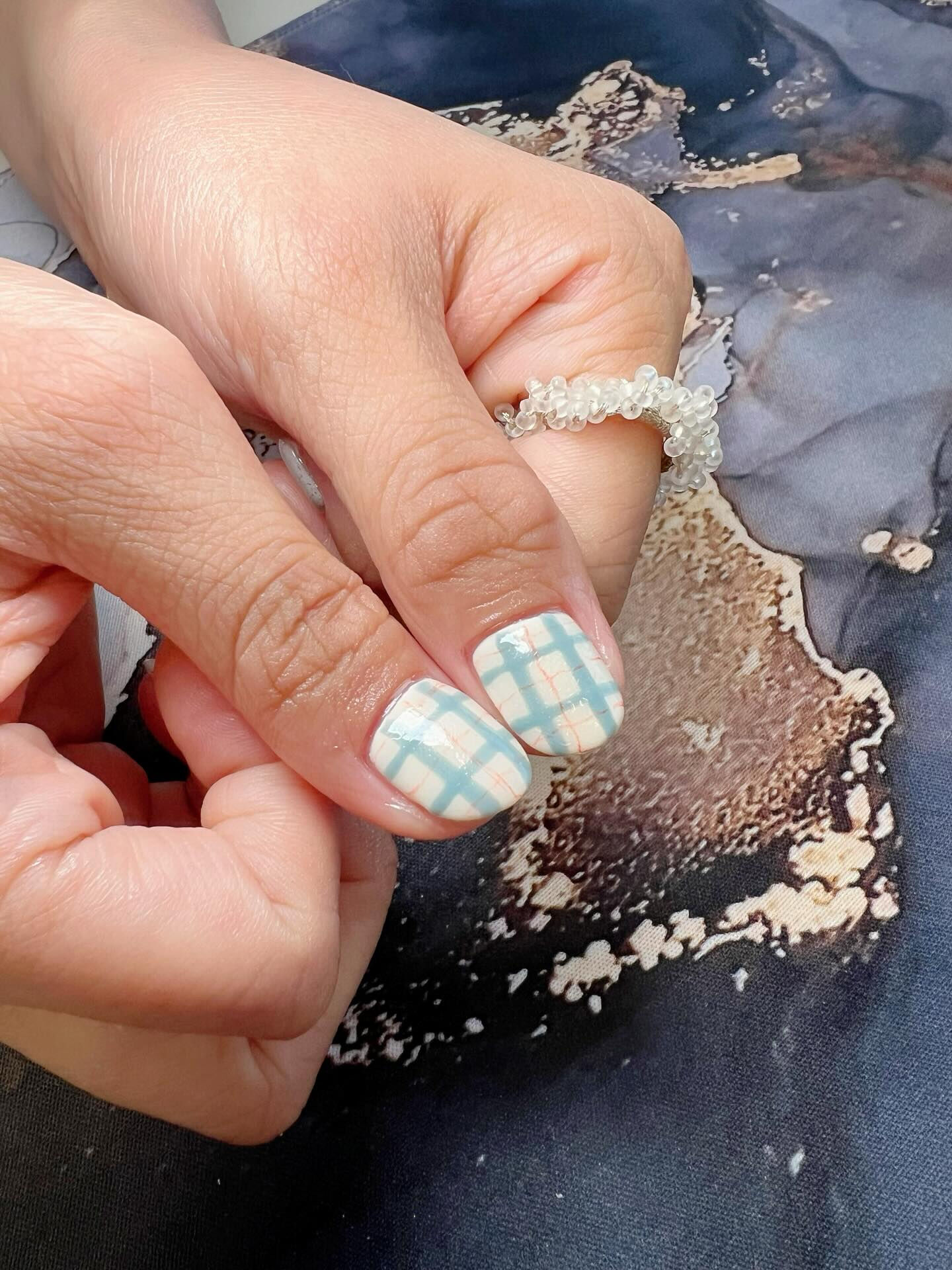 定額ネイルにプラスでartさせていただきました💅