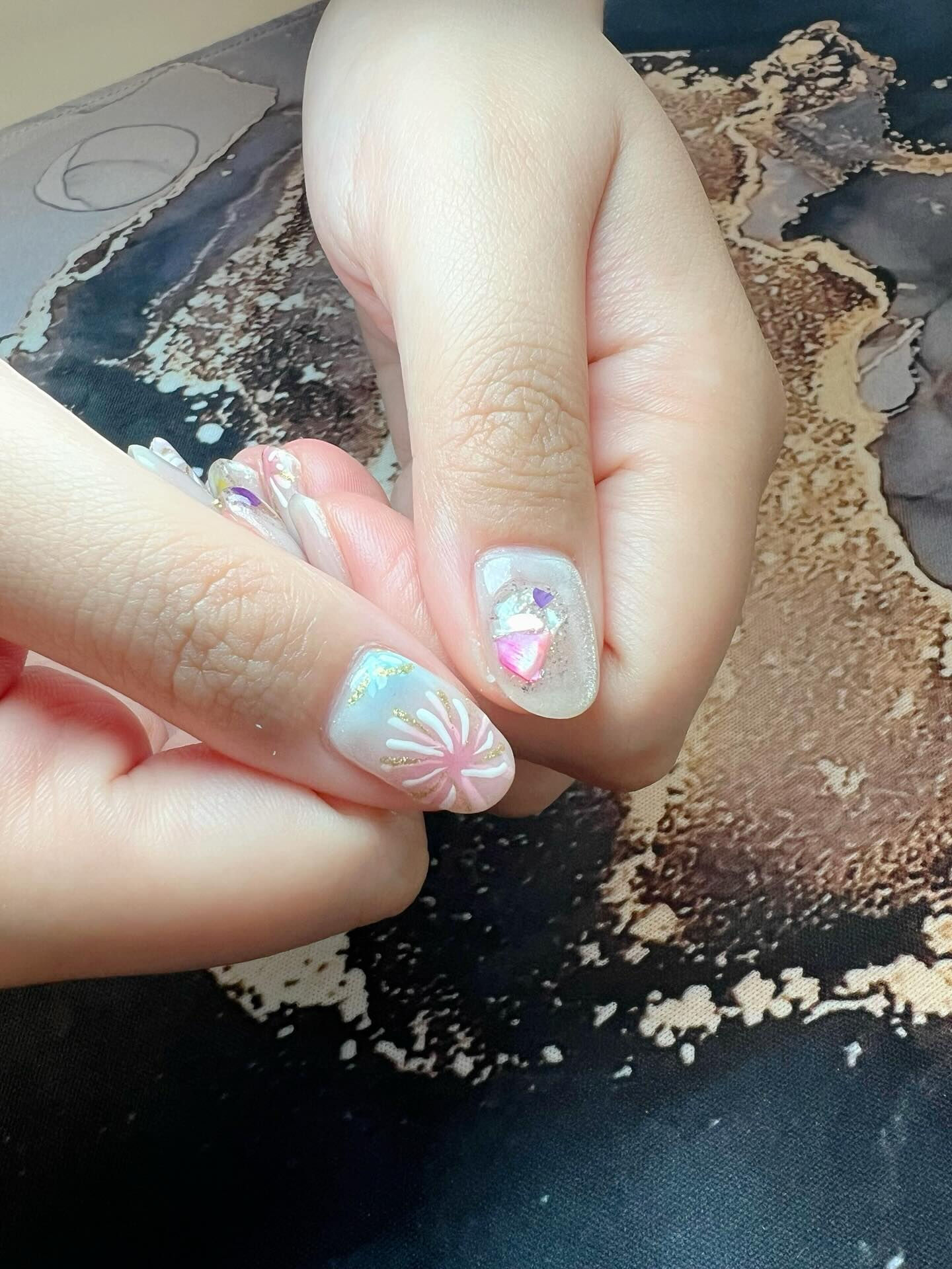 持ち込みデザインさせていただきました💅