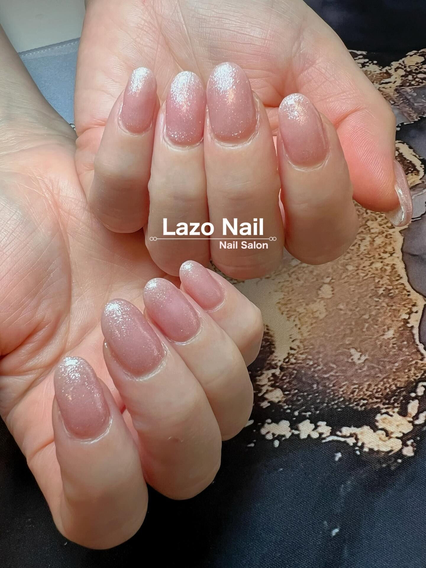 シンプルラメワンカラーさせていただきました💅