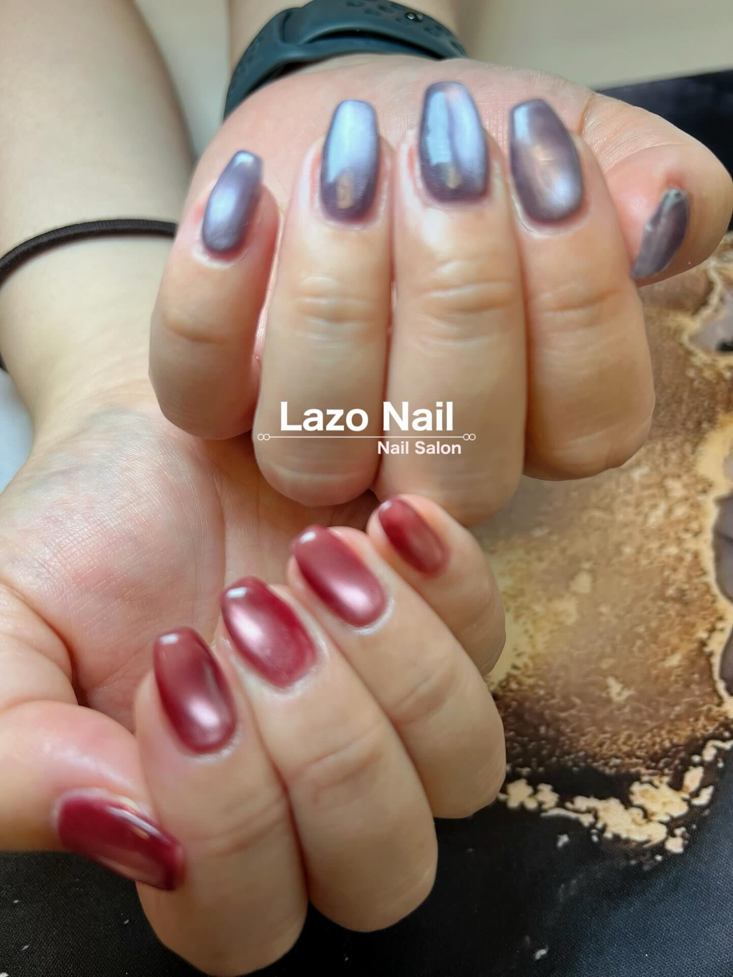 左右でカラー変えてさせていただきました💅
