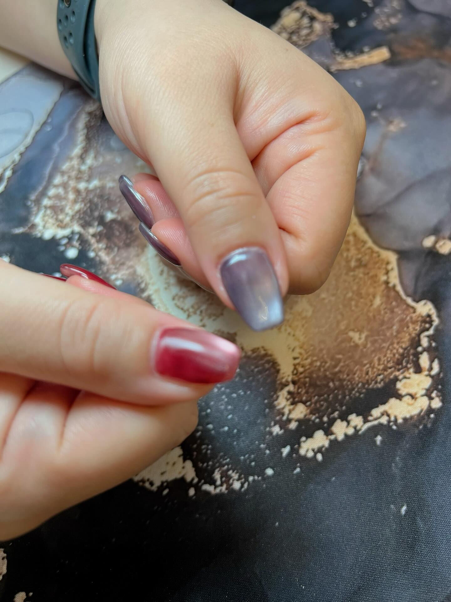 左右でカラー変えてさせていただきました💅
