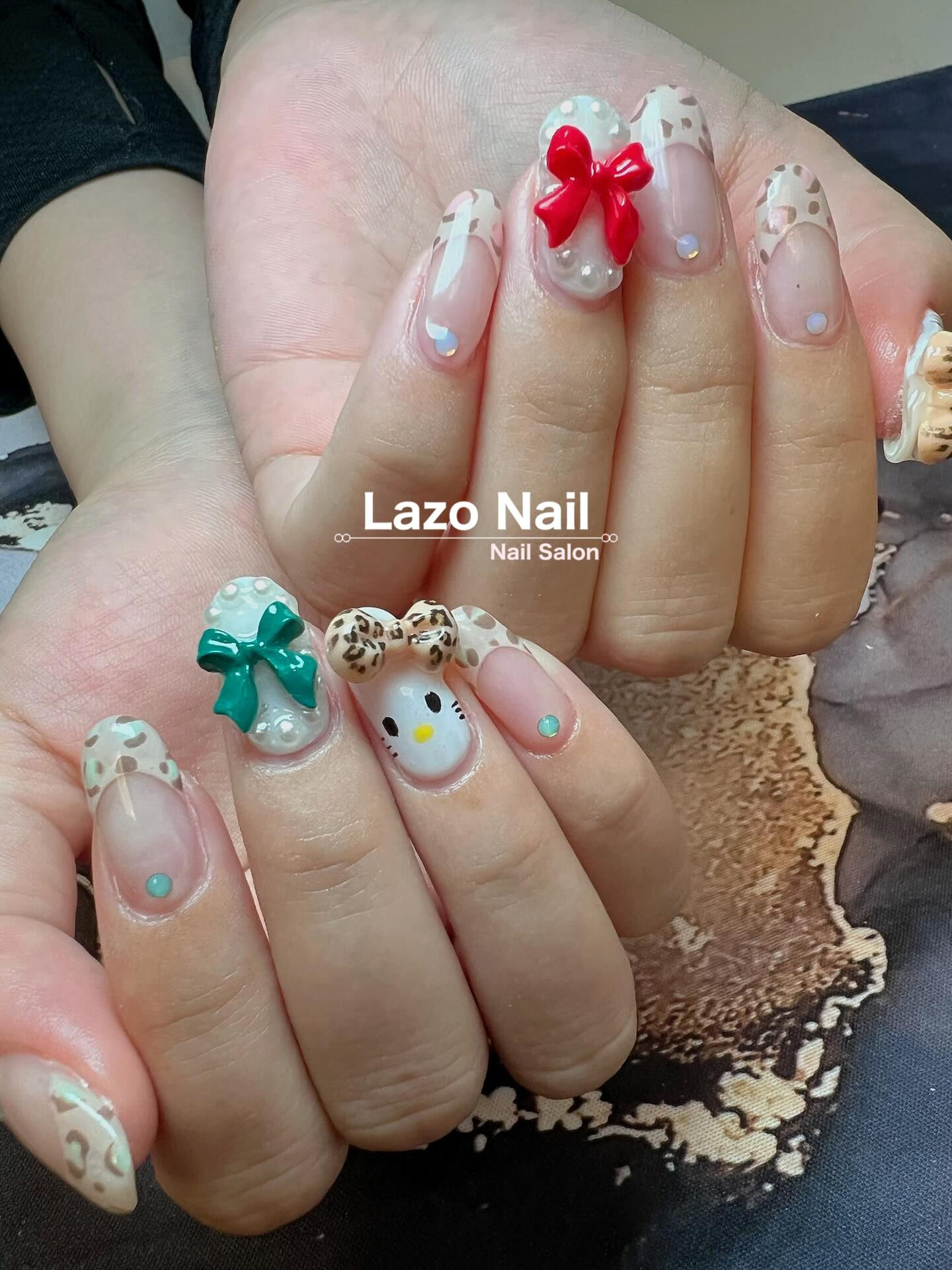持ち込みデザインネイルさせていただきました💅