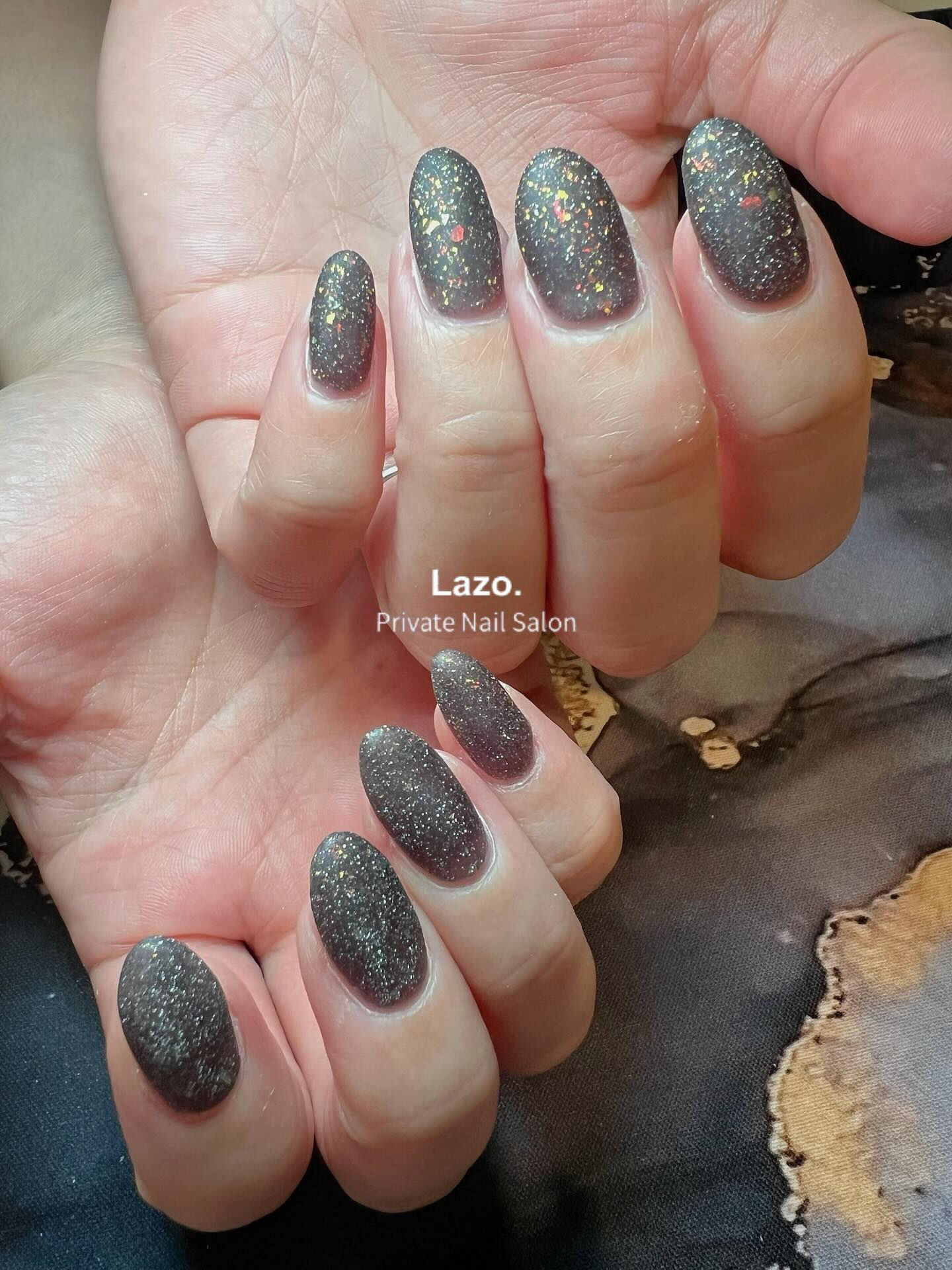 ラメマットネイルさせていただきました💅