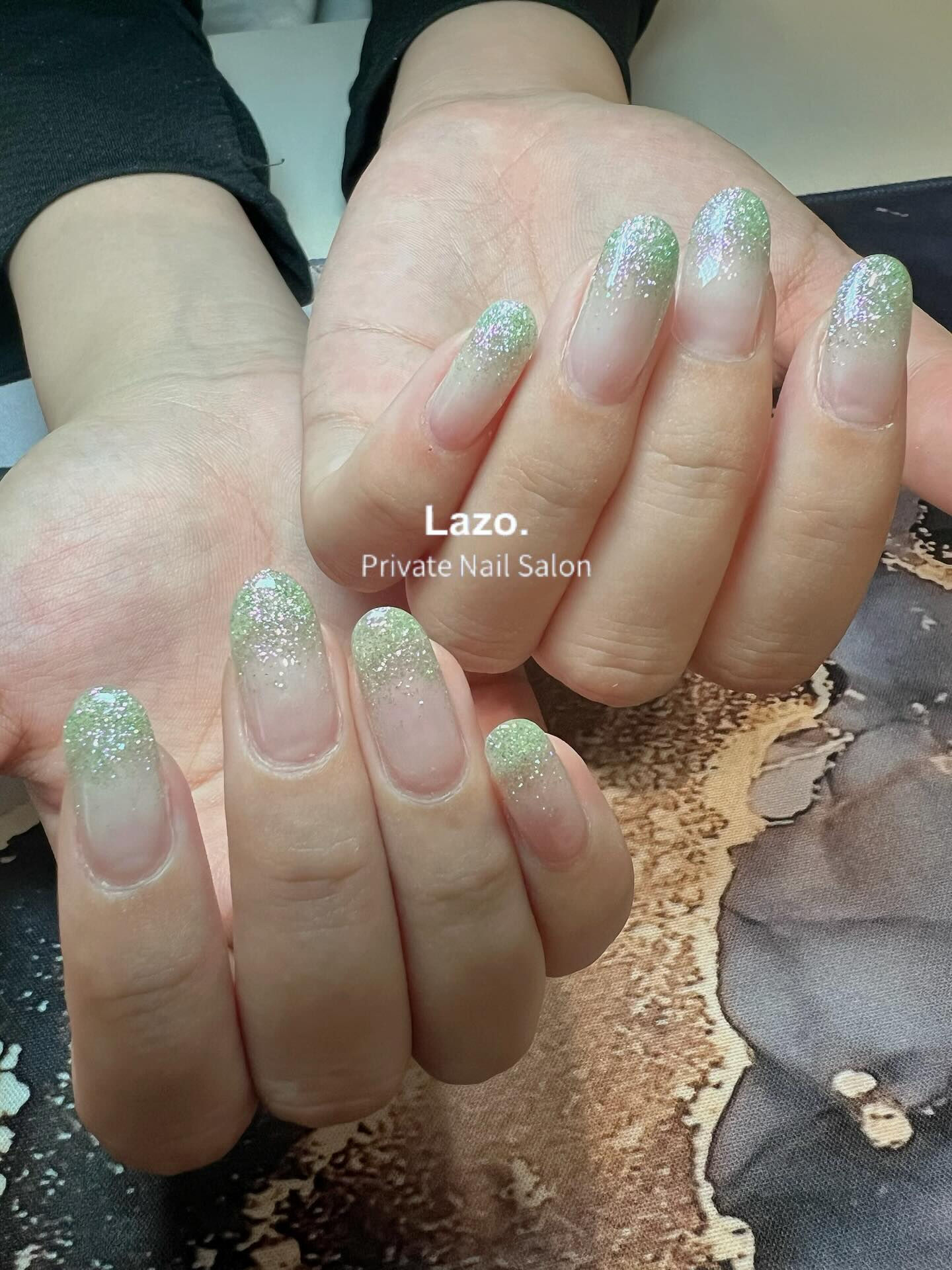 ラメグラさせていただきました💅