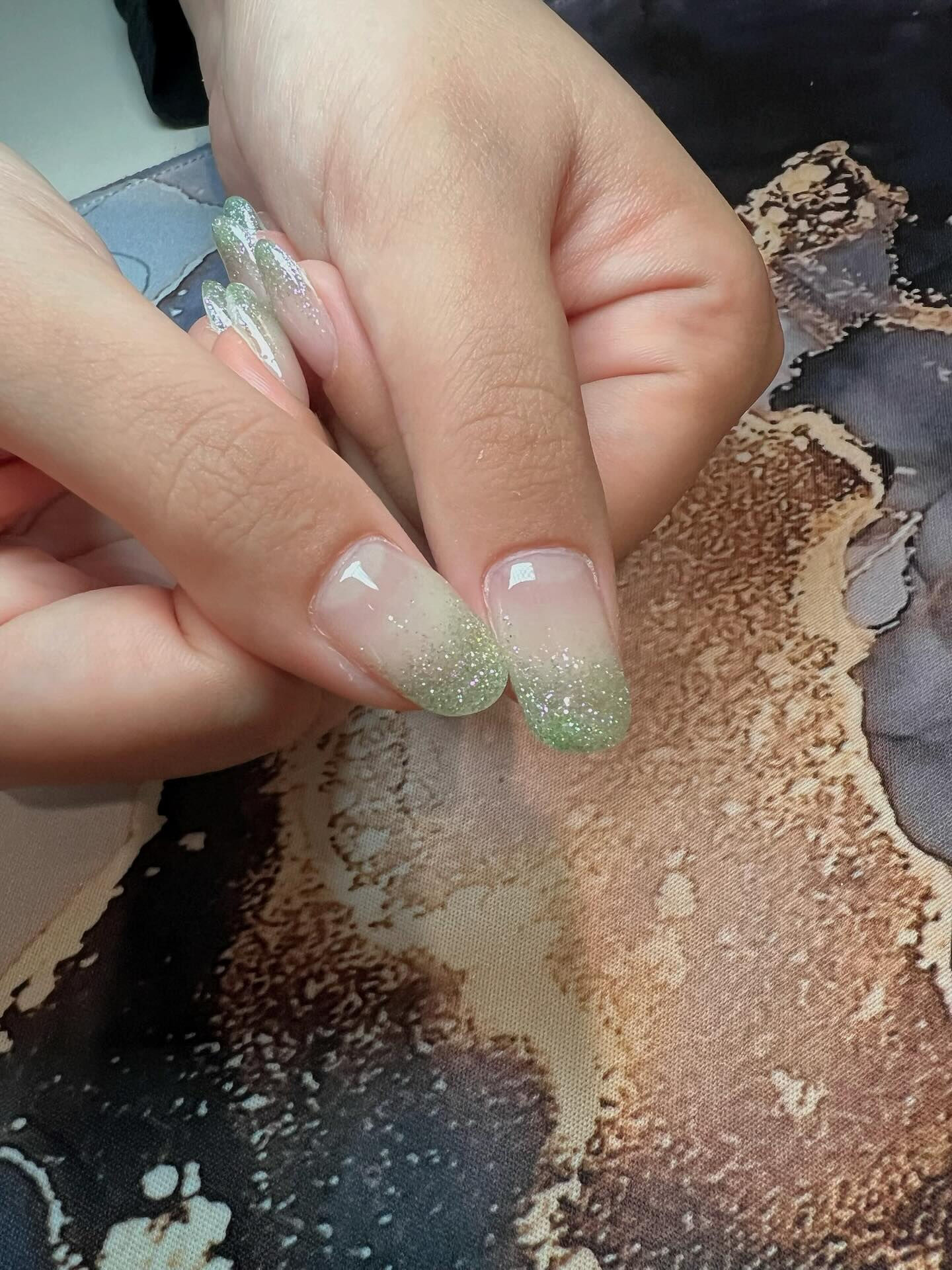 ラメグラさせていただきました💅