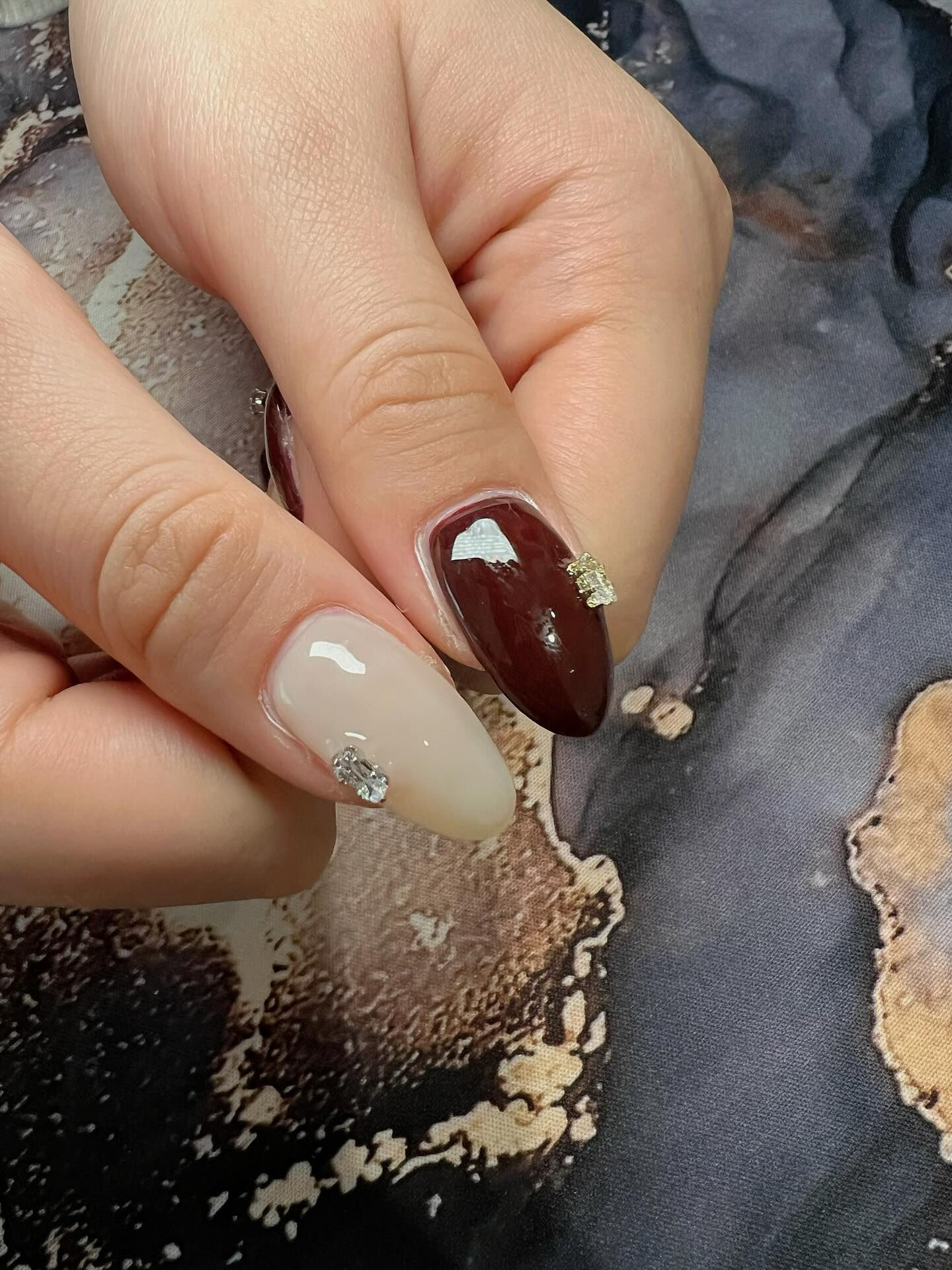 アシメネイルさせていただきました💅