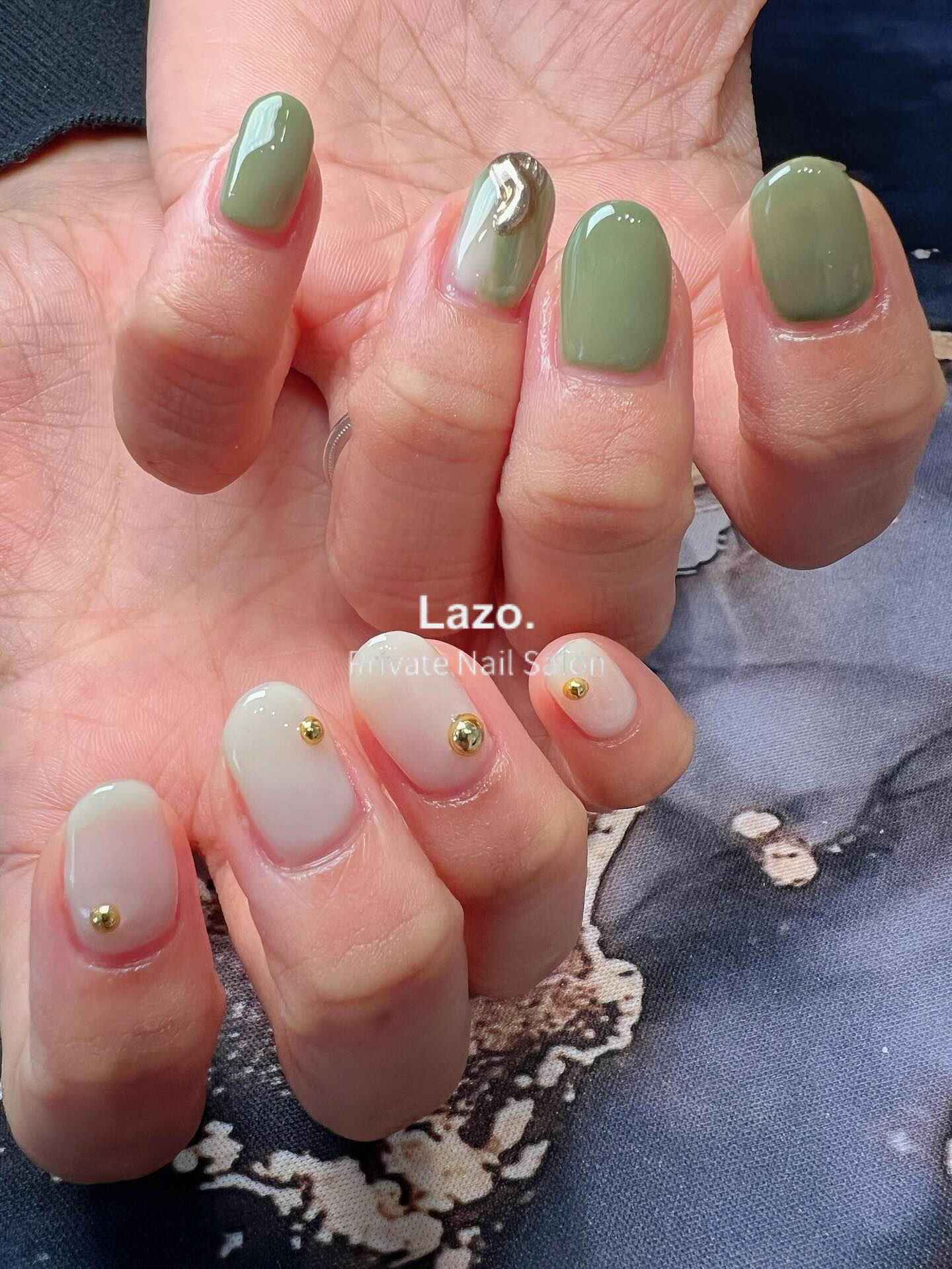 写真持ち込みでネイルさせていただきました💅