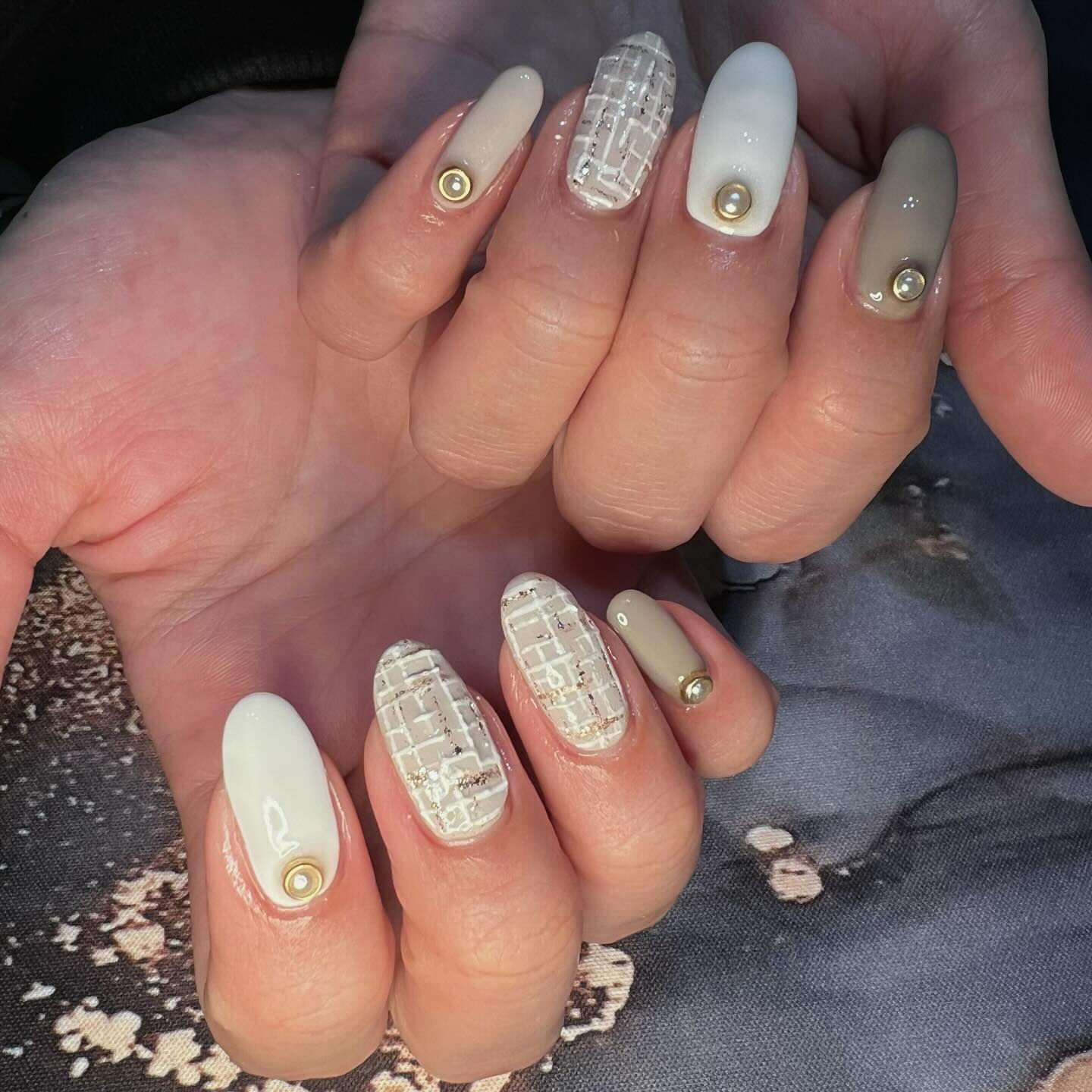 ツイードネイルさせていただきました💅