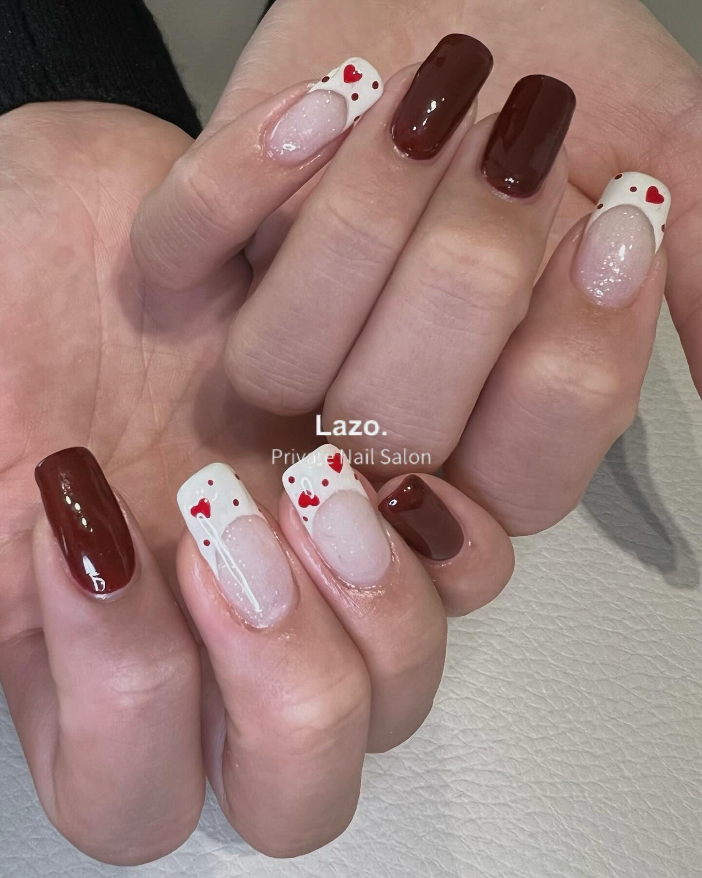 Xmasネイルさせていただきました💅