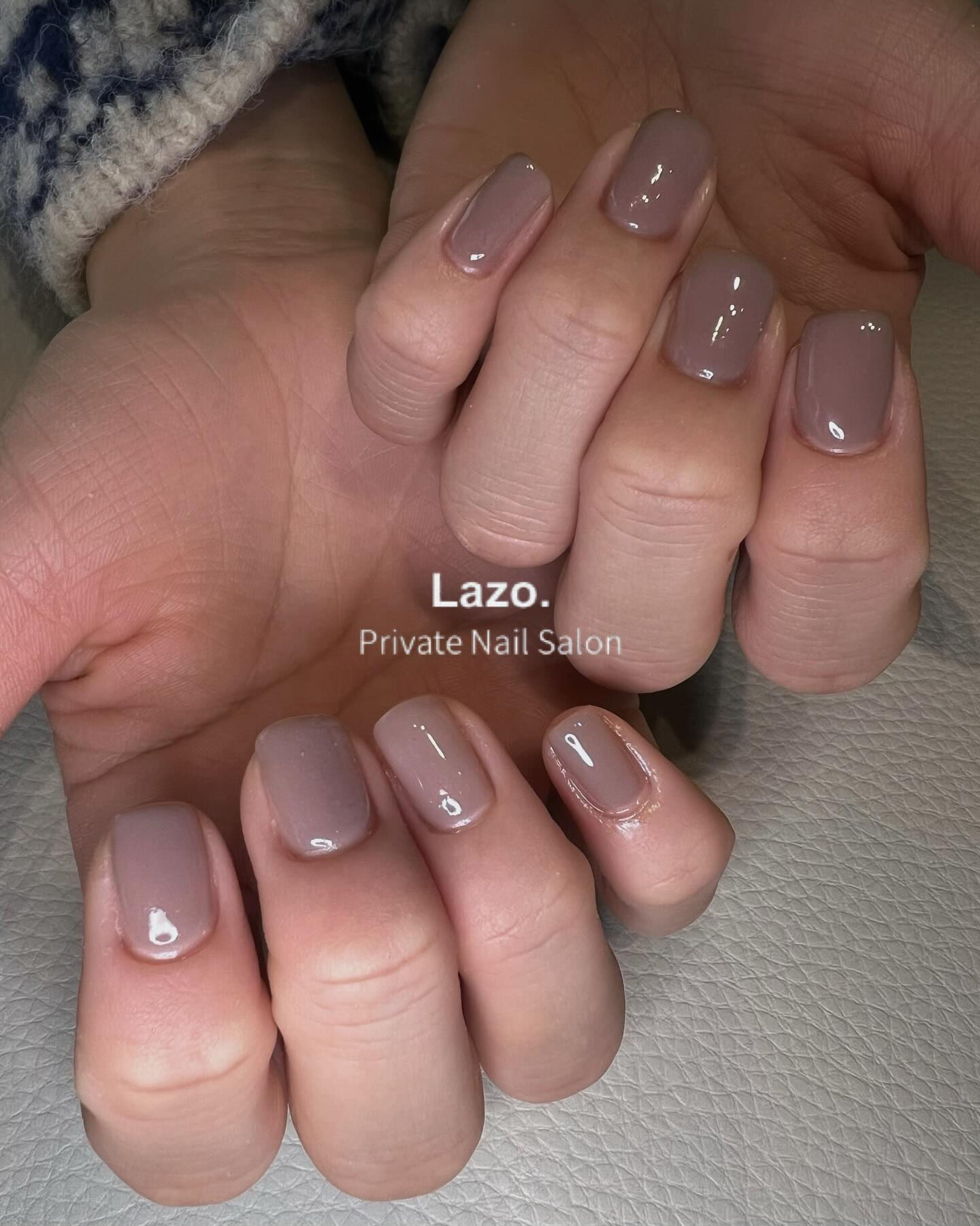 グレージュワンカラーさせていただきました💅