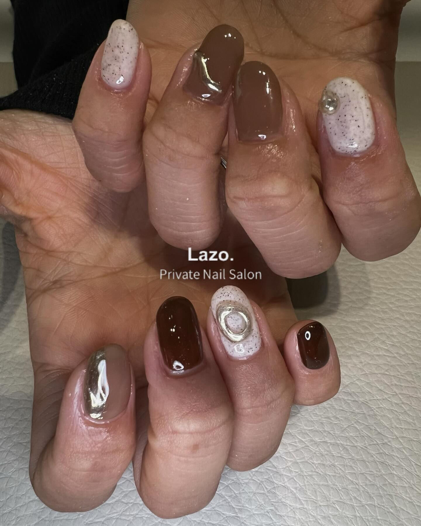 持ち込みデザインでさせていただきました💅