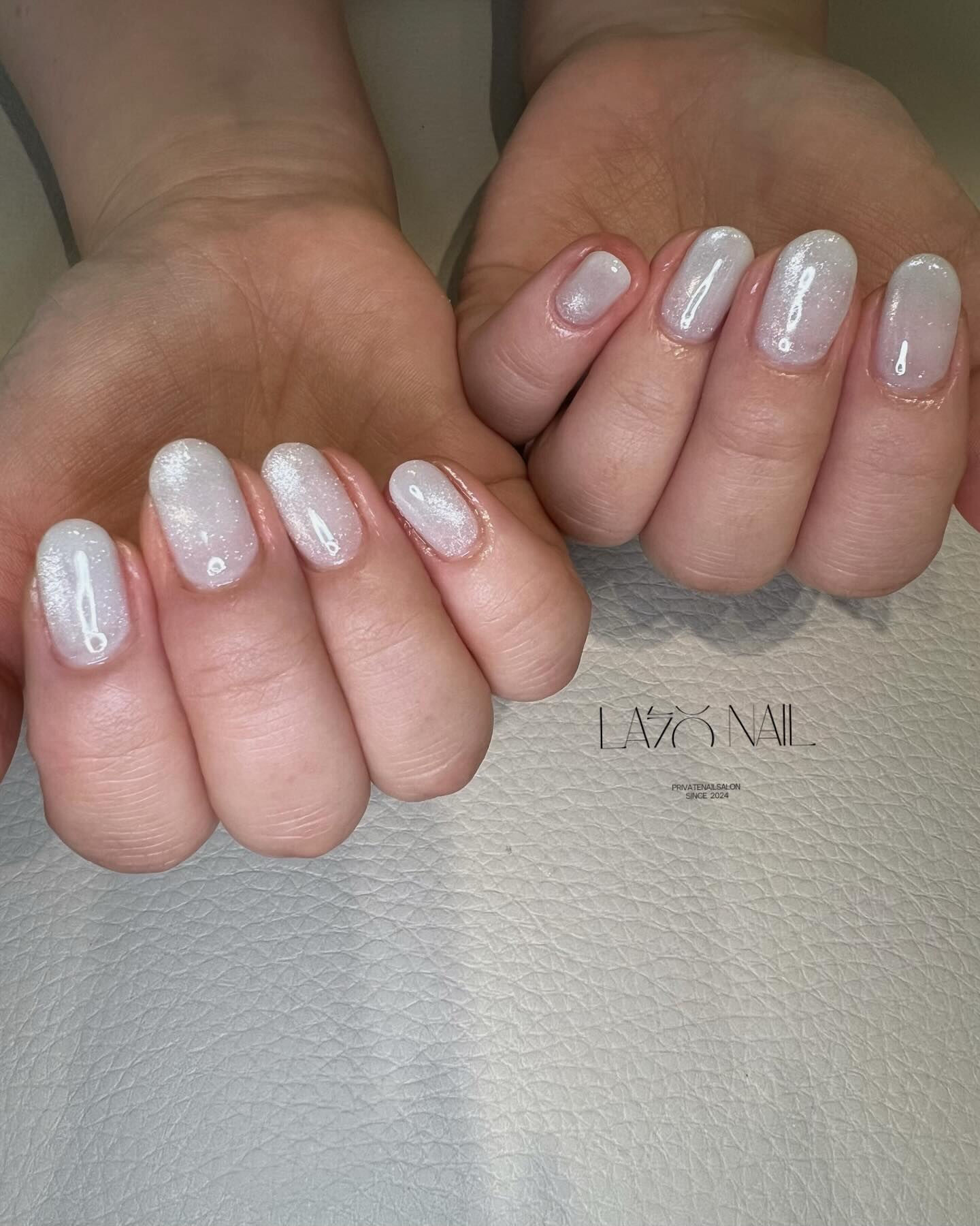 シンプル冬白マグさせていただきました💅