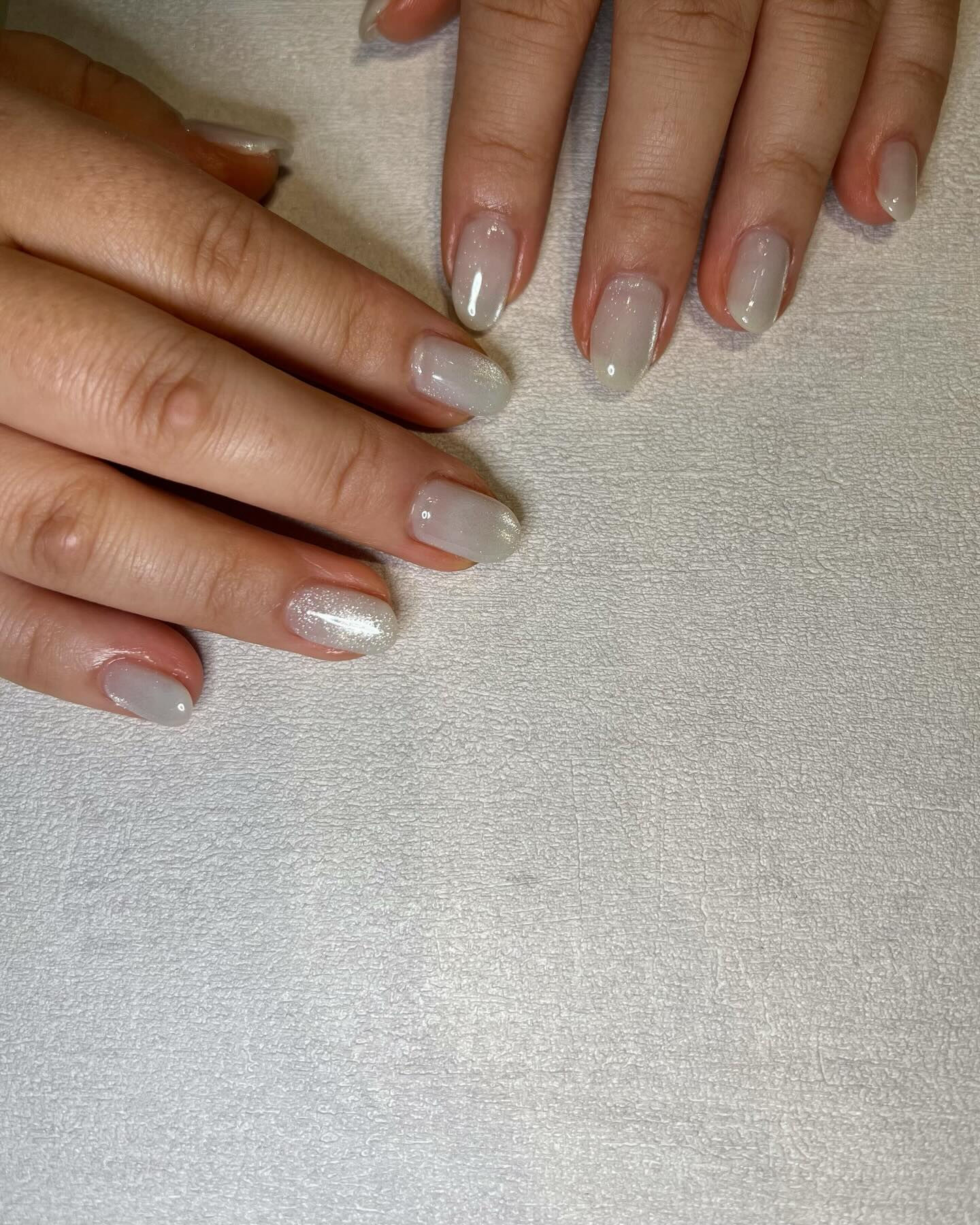 シンプル冬白マグさせていただきました💅