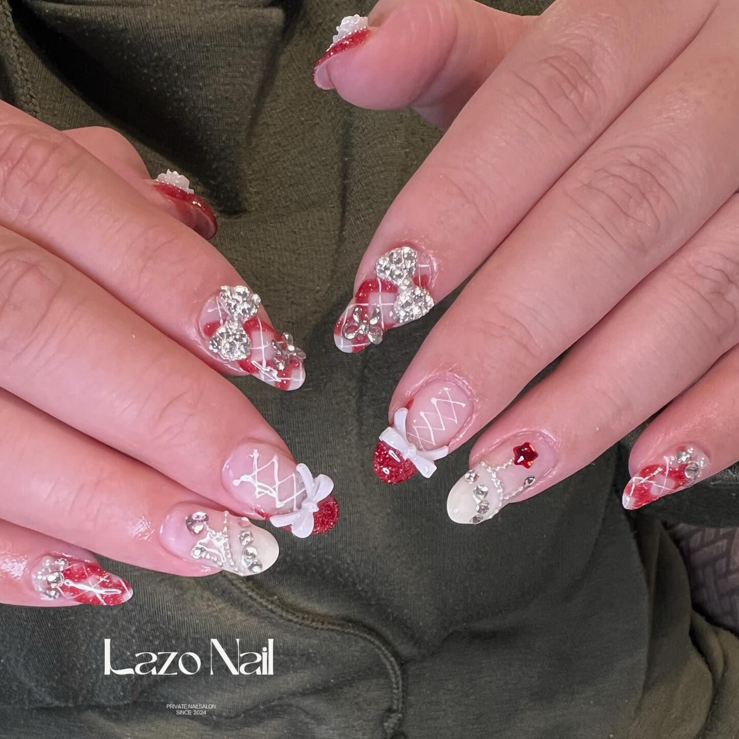 持ち込みデザインネイルさせていただきました💅