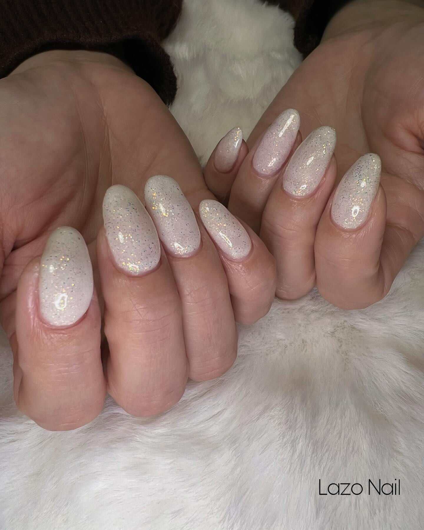 シアカラー&ラメでワンカラーさせていただきました💅