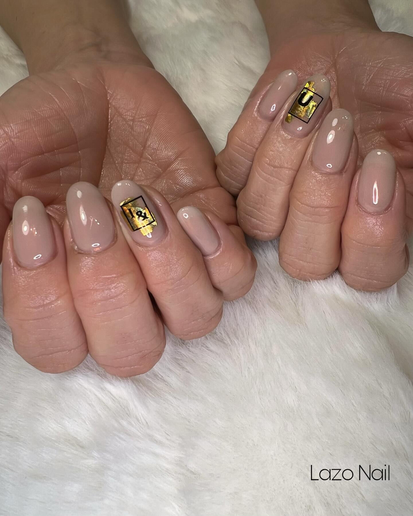 シンプルオーロラ&ワンカラー💅
