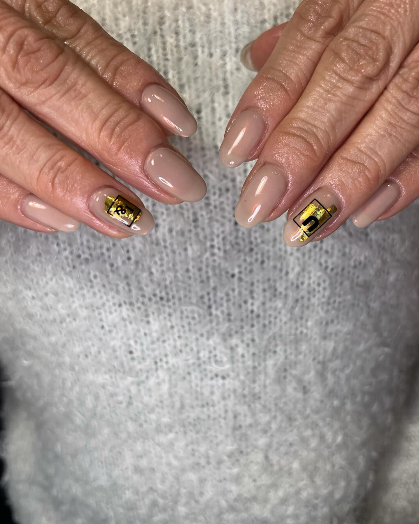 シンプルオーロラ&ワンカラー💅