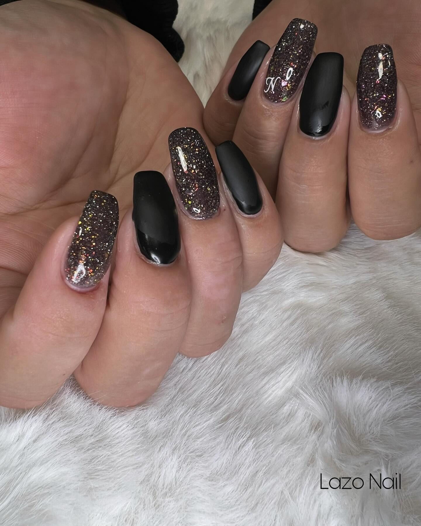 ラメ&ワンカラー💅