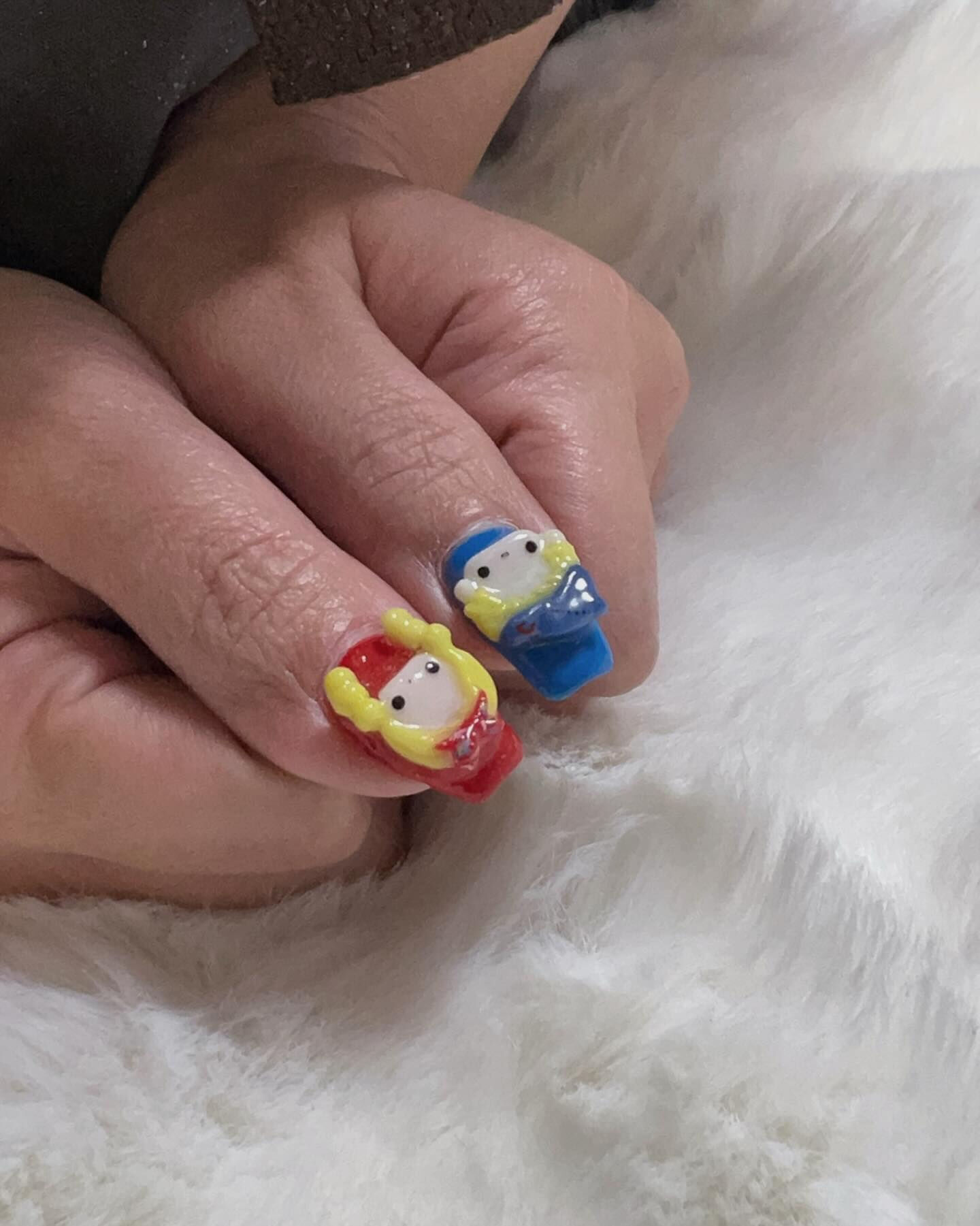 自分ネイル💅