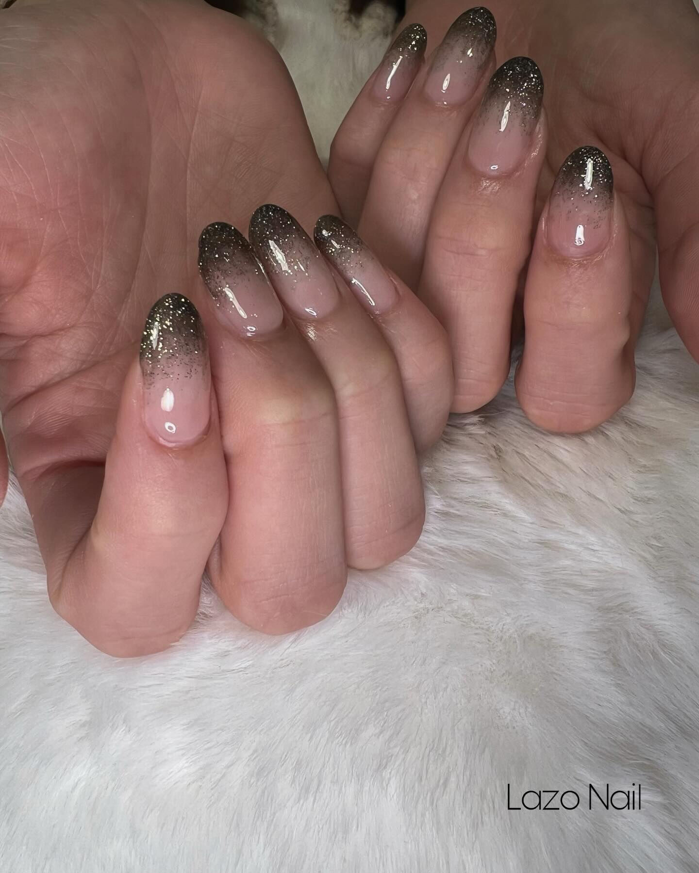 シンプルラメグラ💅