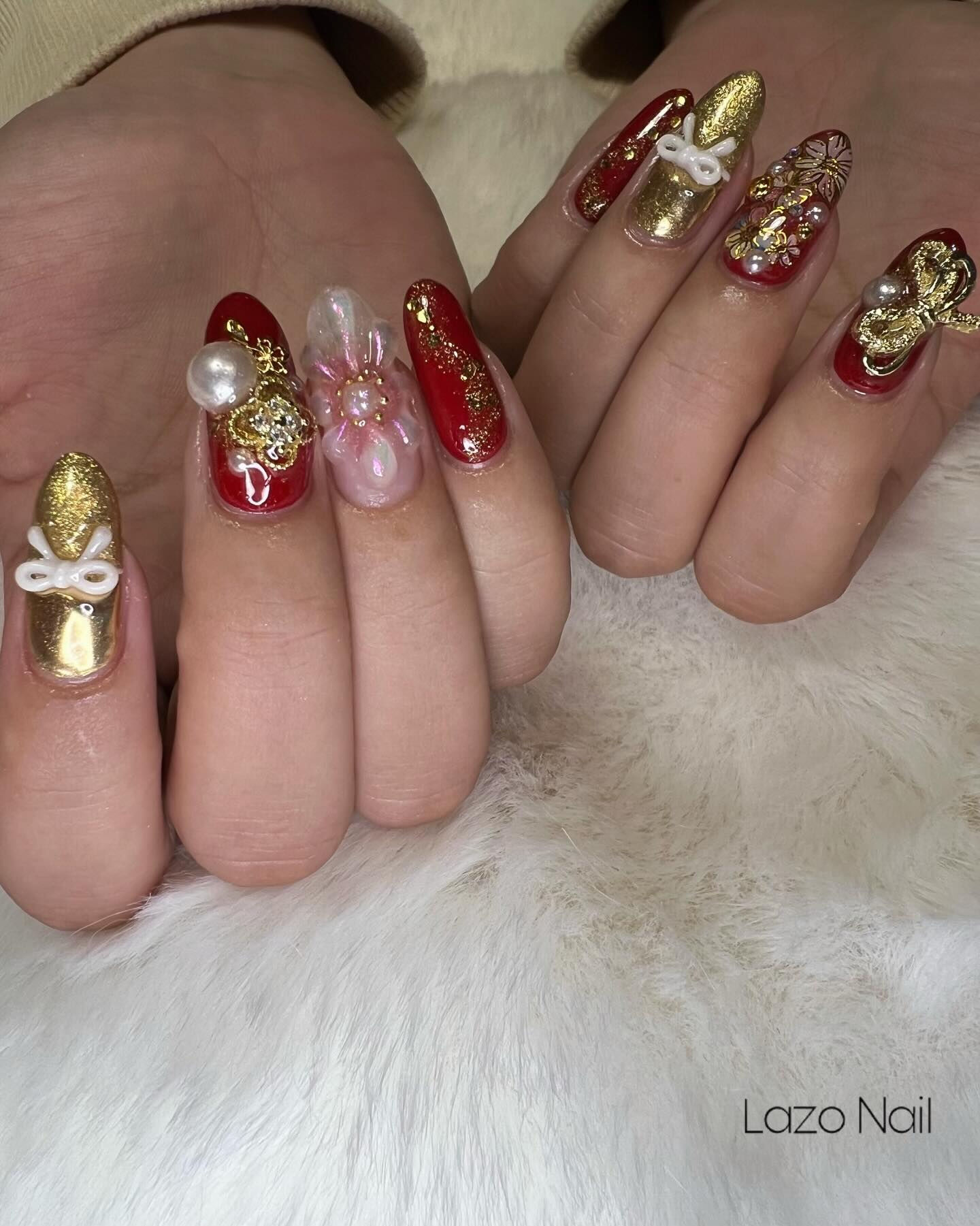 成人式ネイル💅