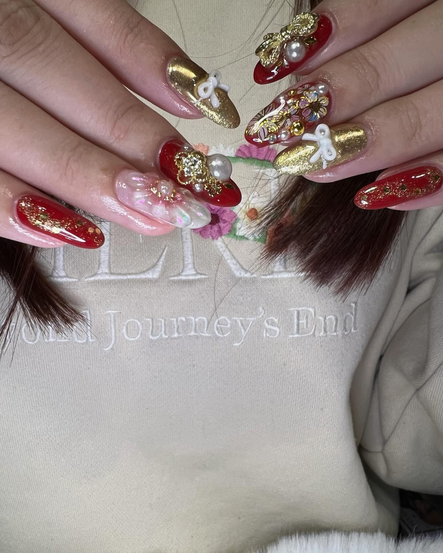 成人式ネイル💅