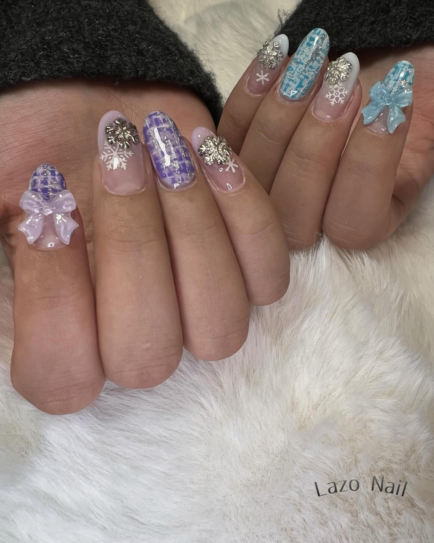 推しカラーネイル💅
