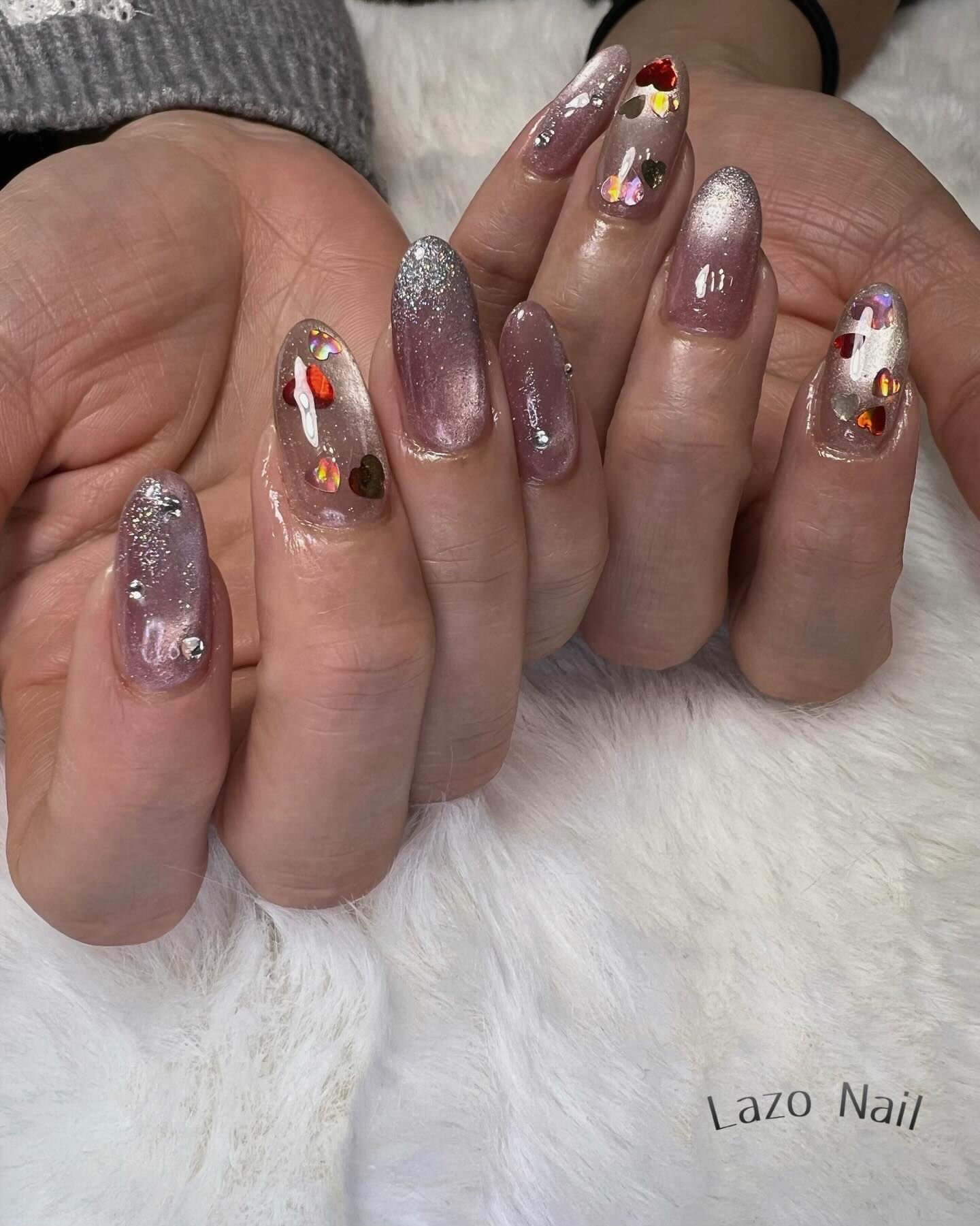 持ち込みデザインネイル💅