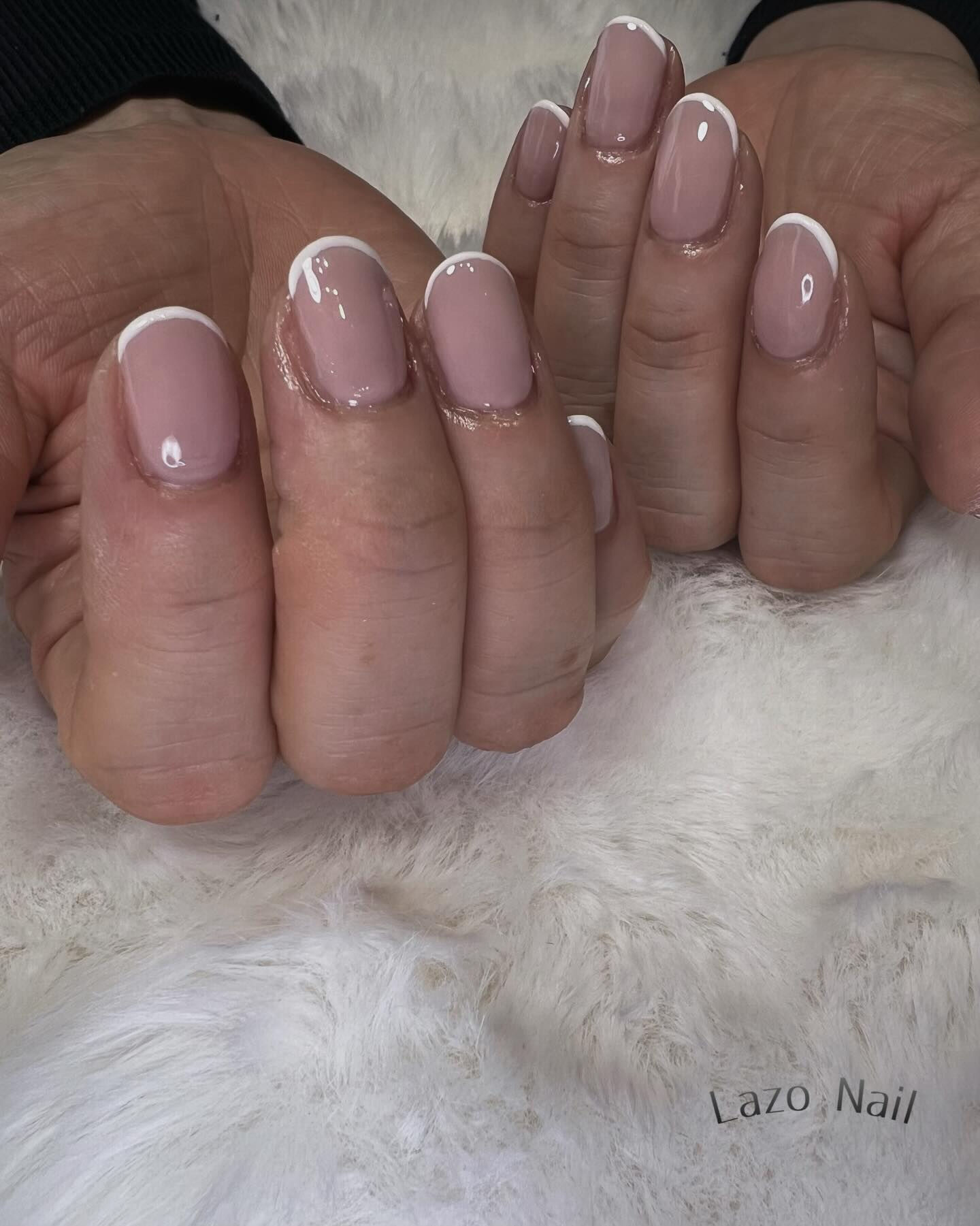華奢フレンチネイル💅