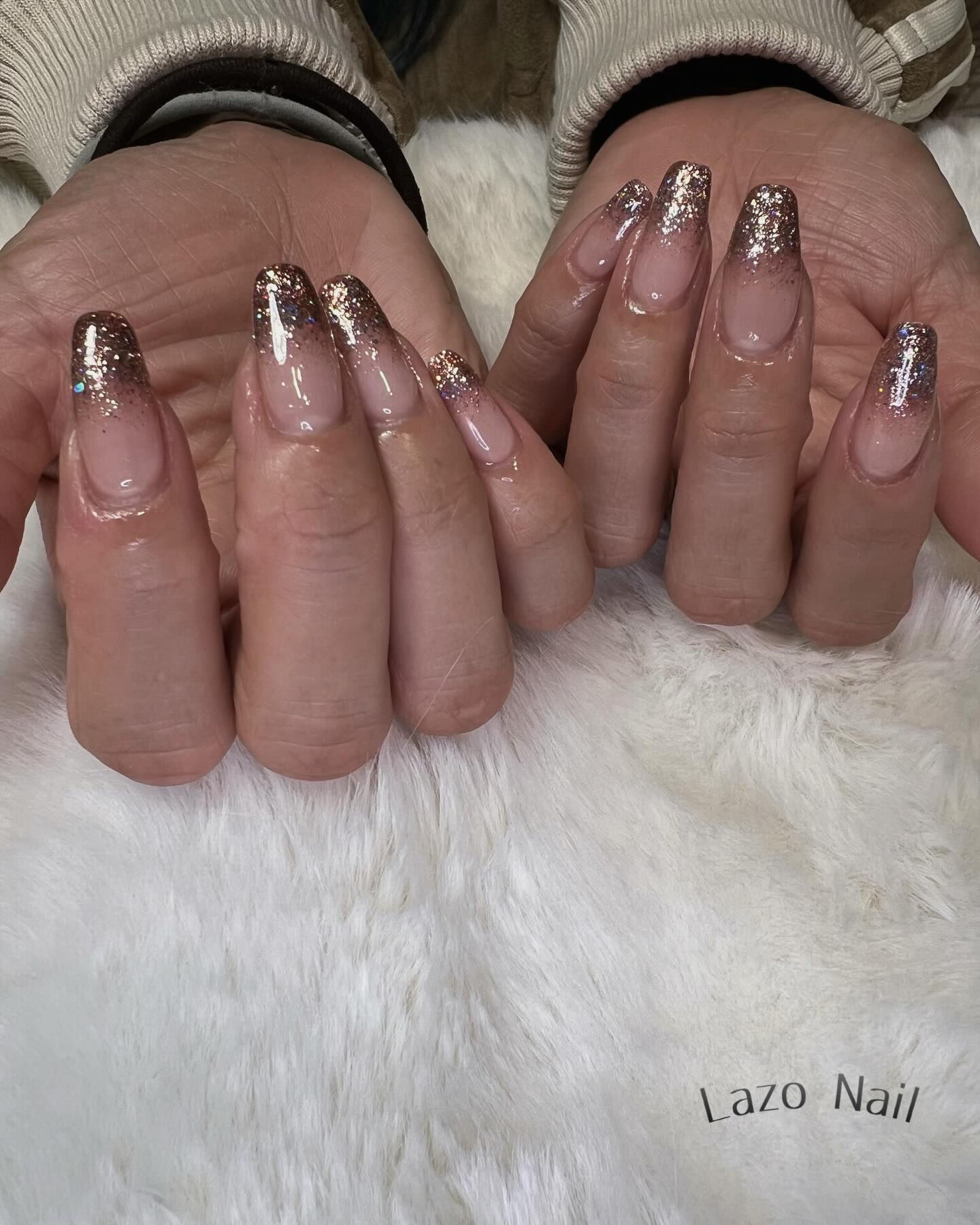 ラメグラネイル💅