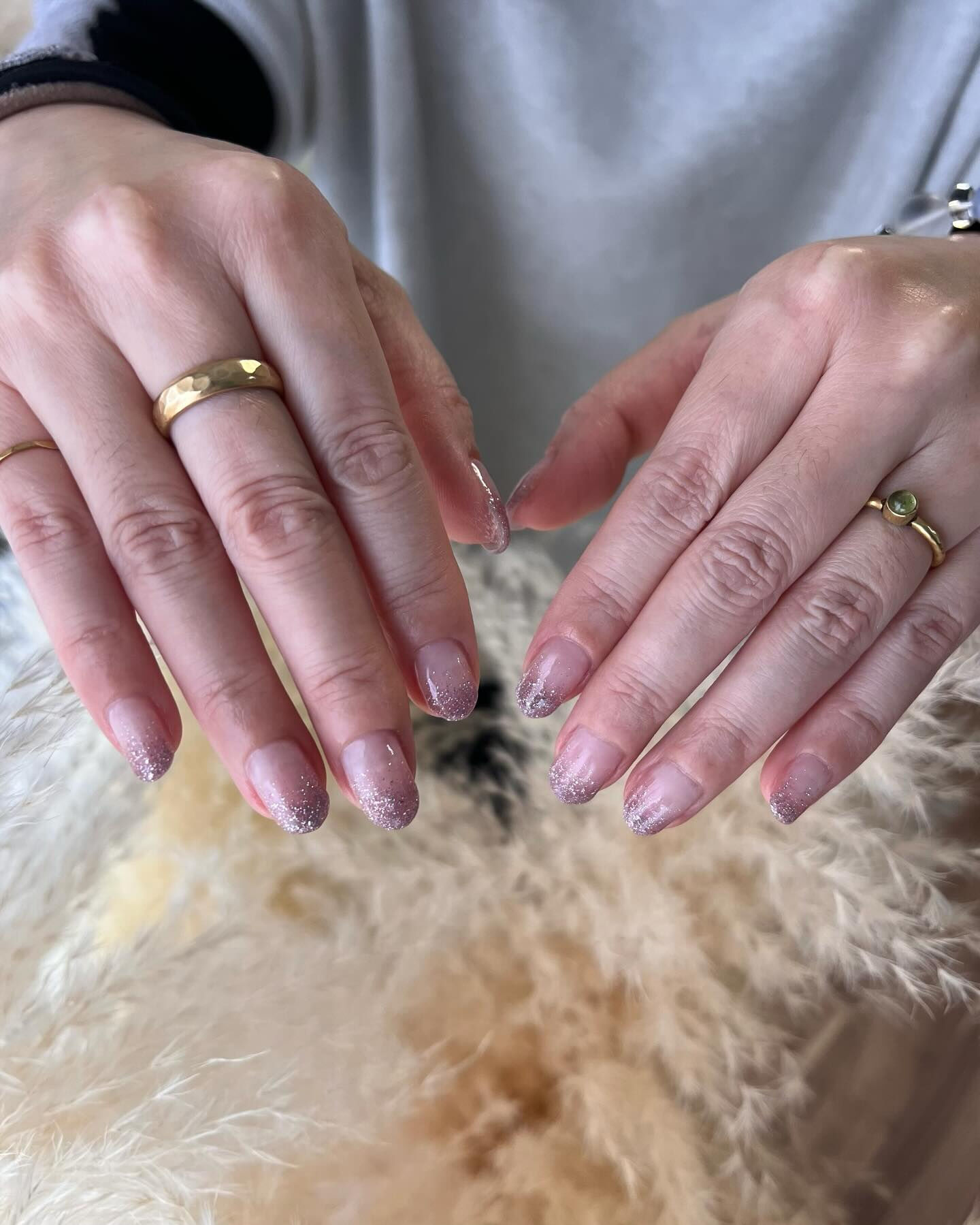 ラメグラネイル💅