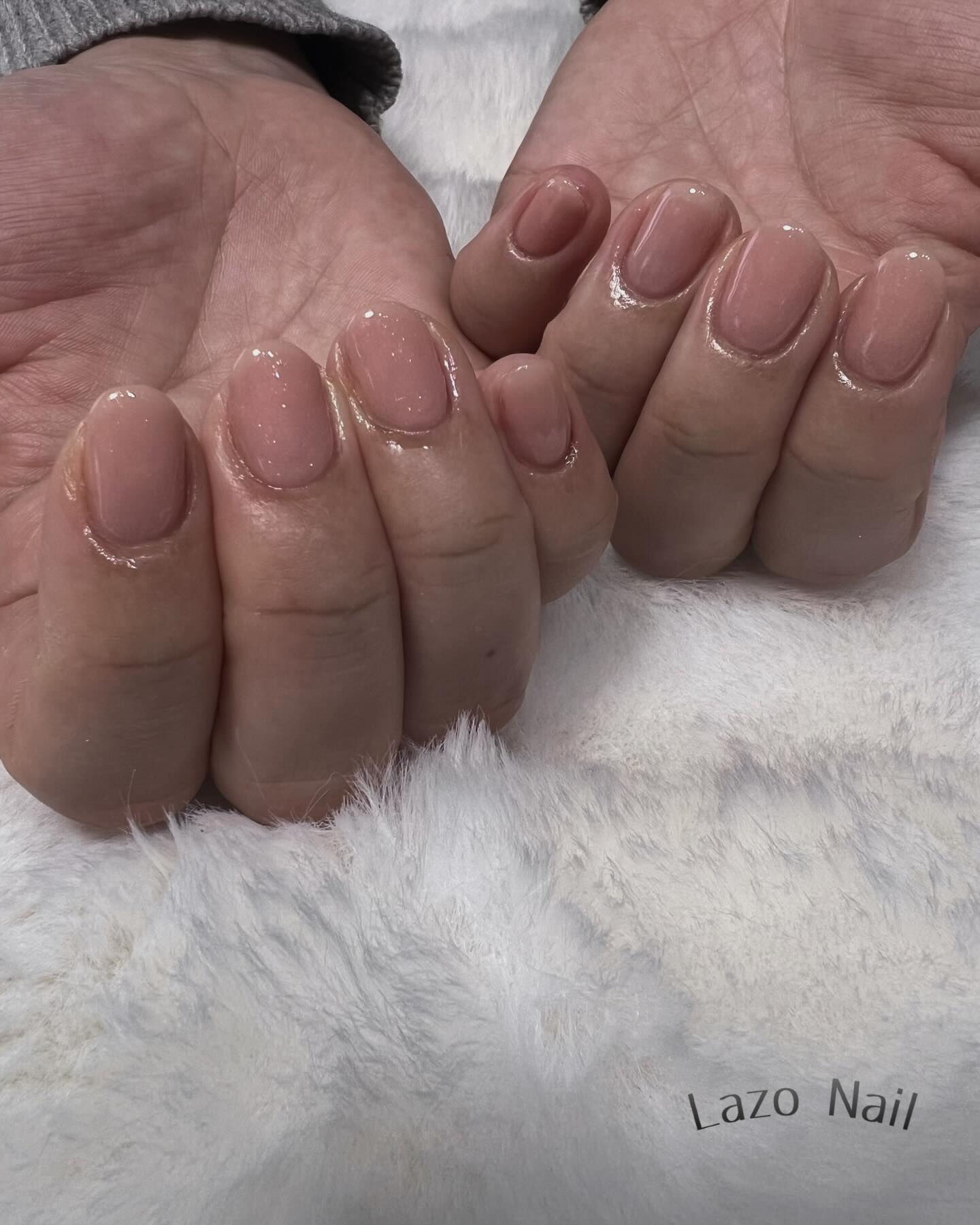 シンプルワンカラーネイル💅