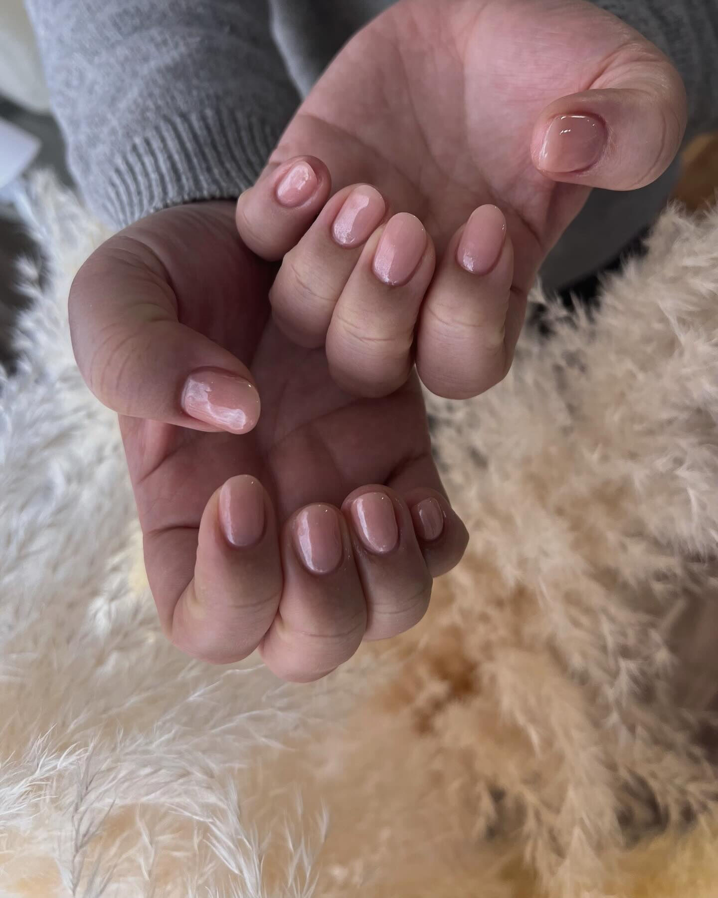 シンプルワンカラーネイル💅