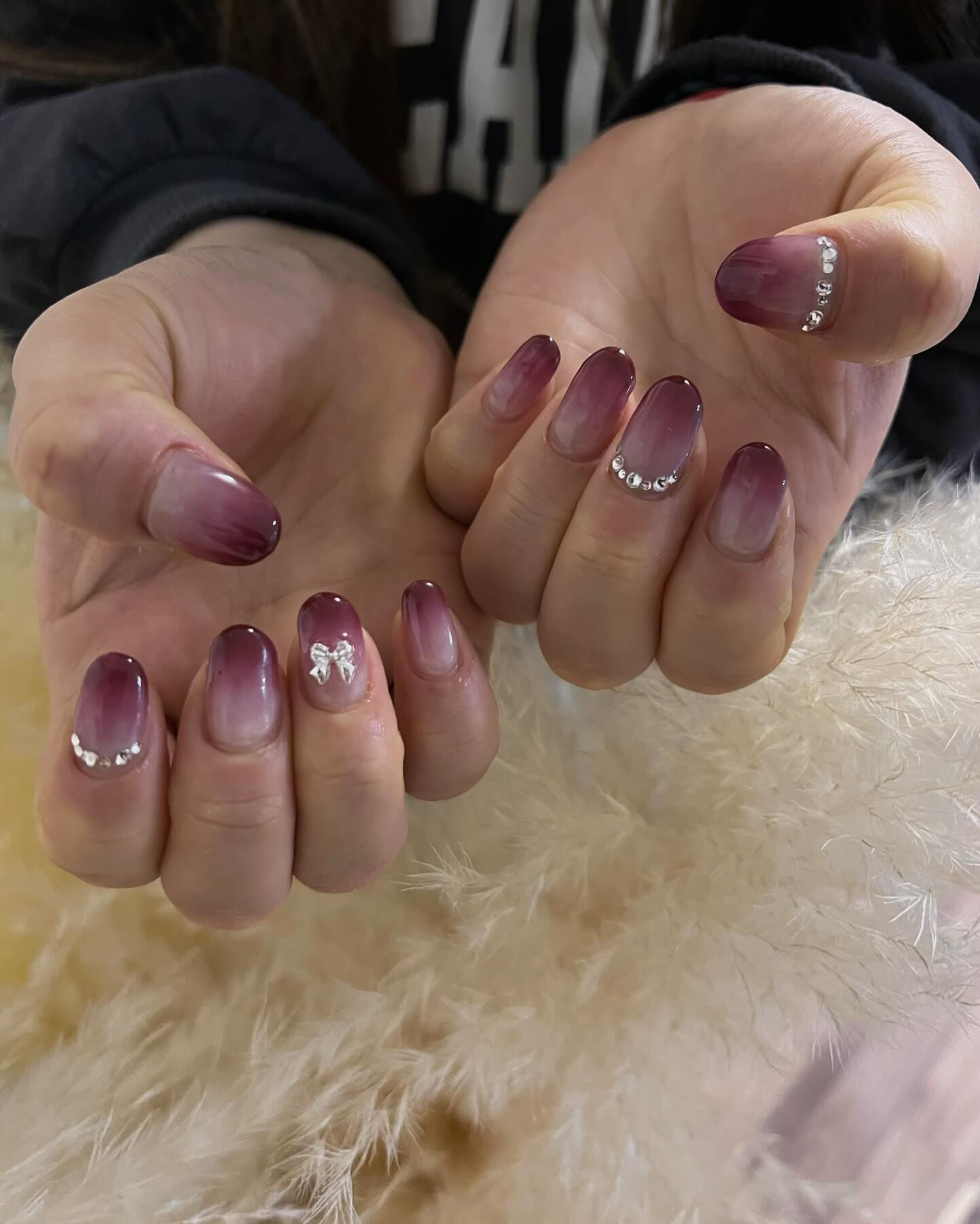 マグ&カラグラネイル💅