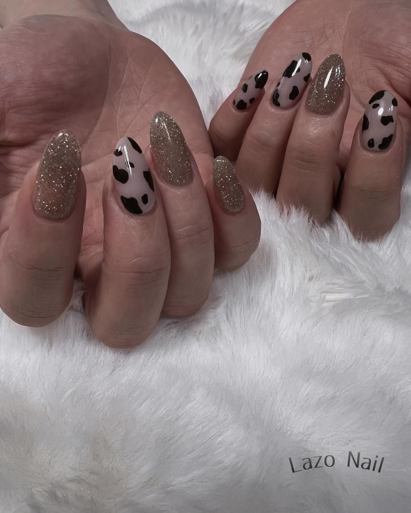 アニマル柄ネイル💅