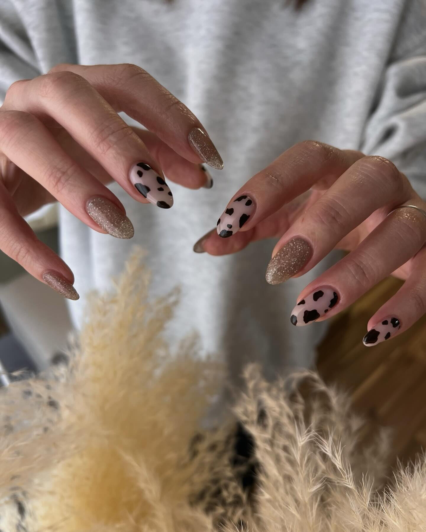 アニマル柄ネイル💅