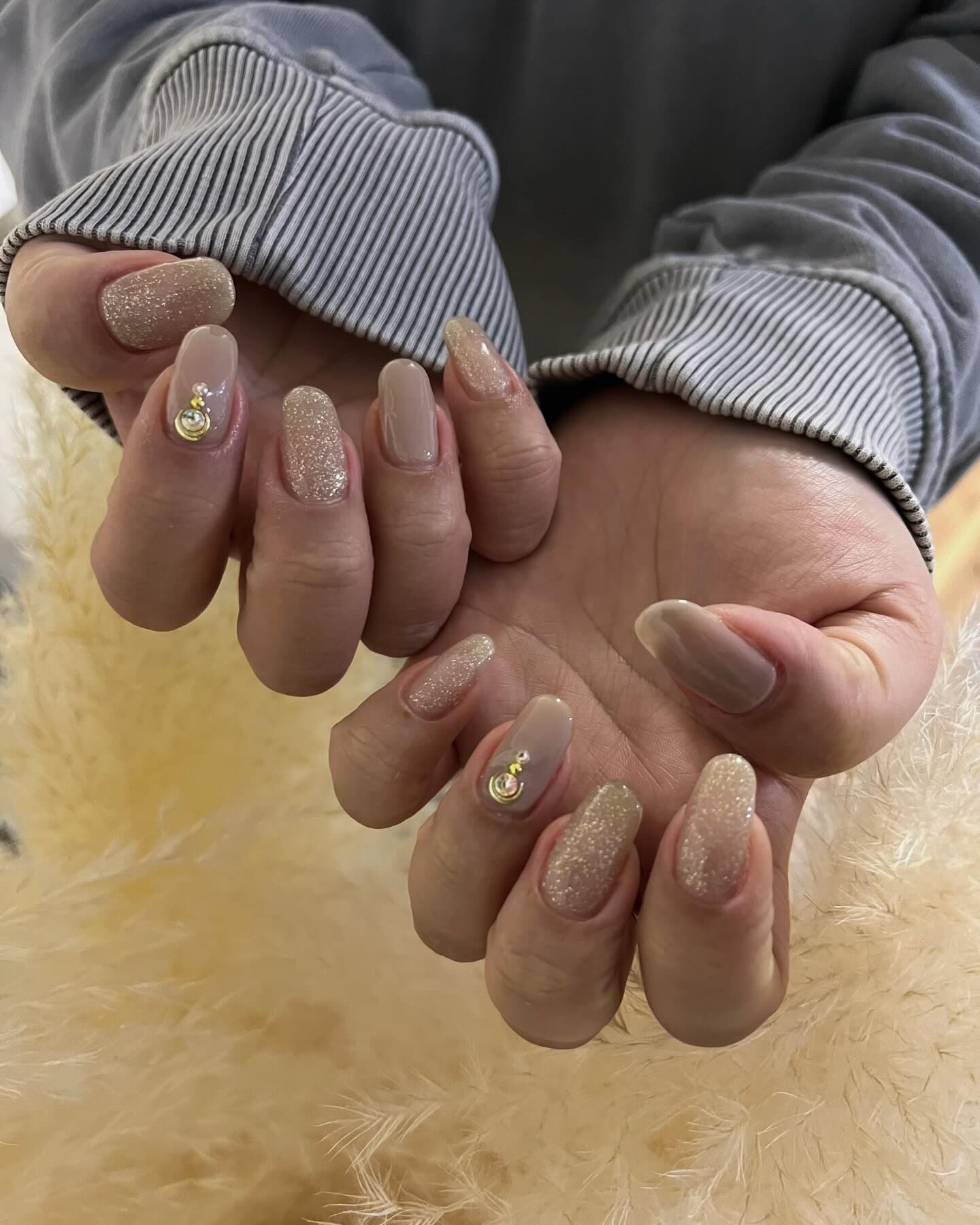 卒業式用TPOに合わせたネイル💅