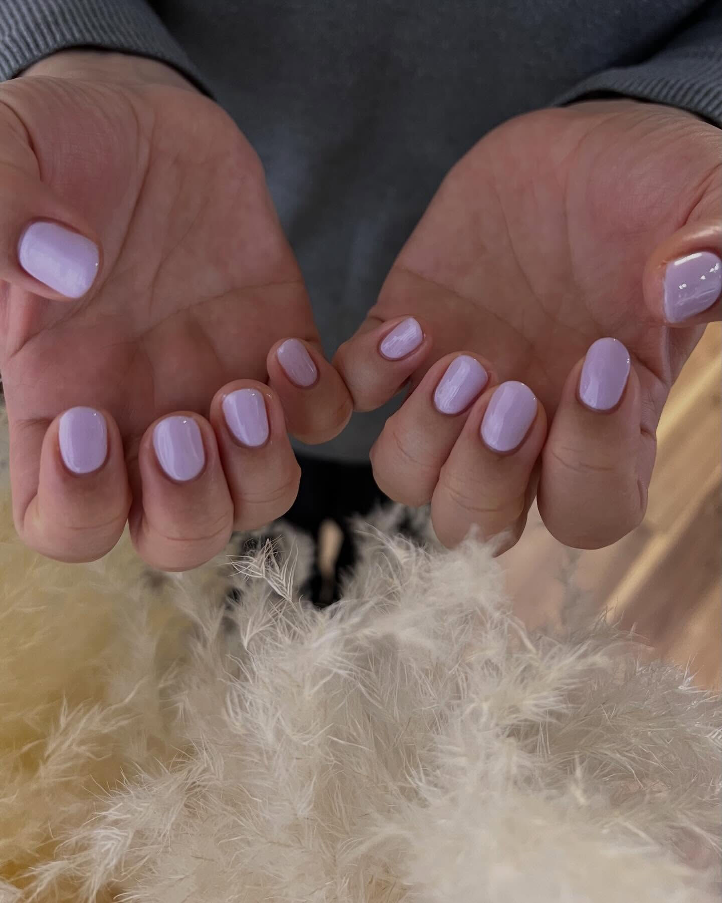 シンプルワンカラーネイル💅